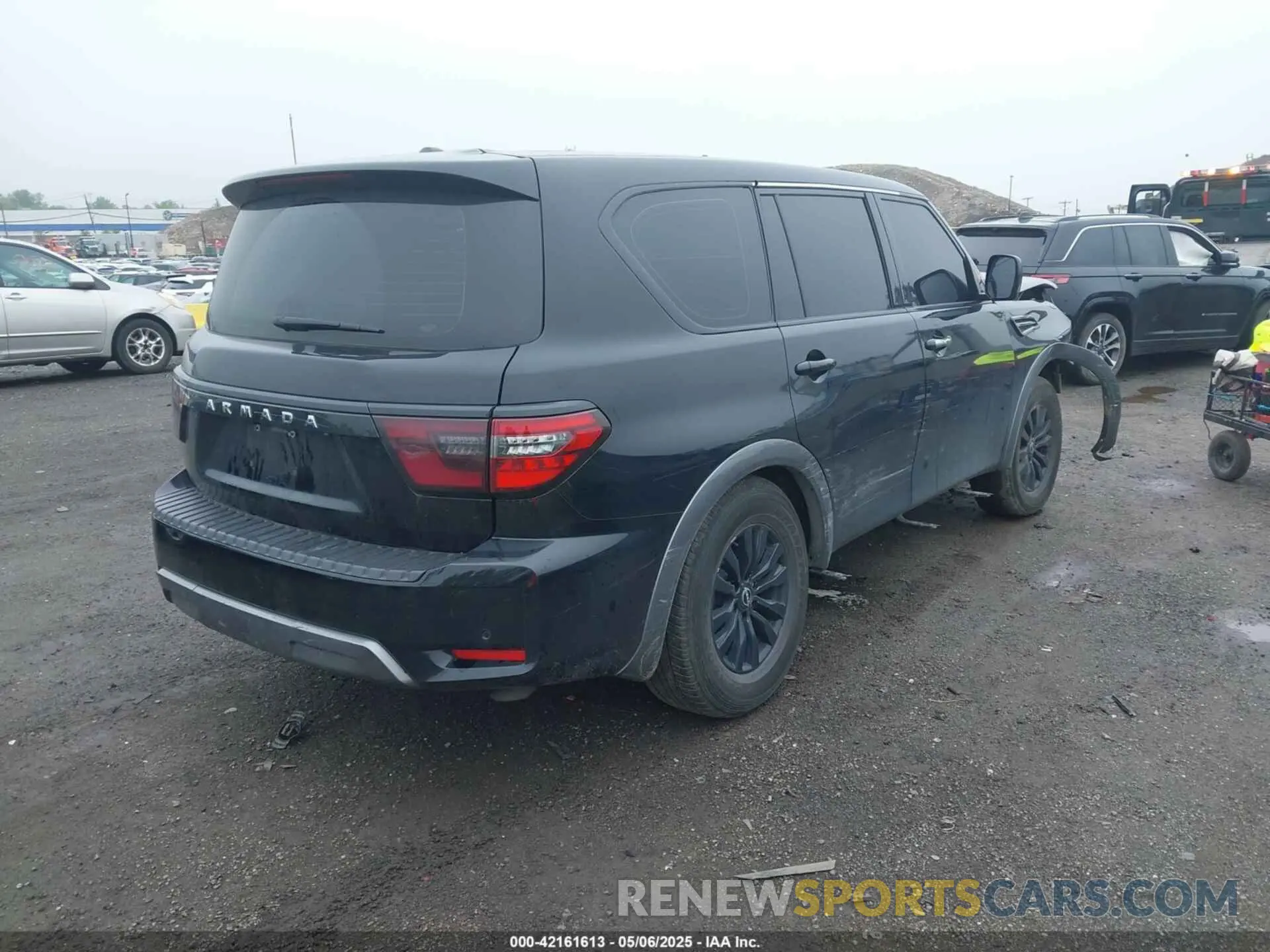 4 fotografías del automóvil dañado JN8AY2ED2P9695256 NISSAN ARMADA 2023