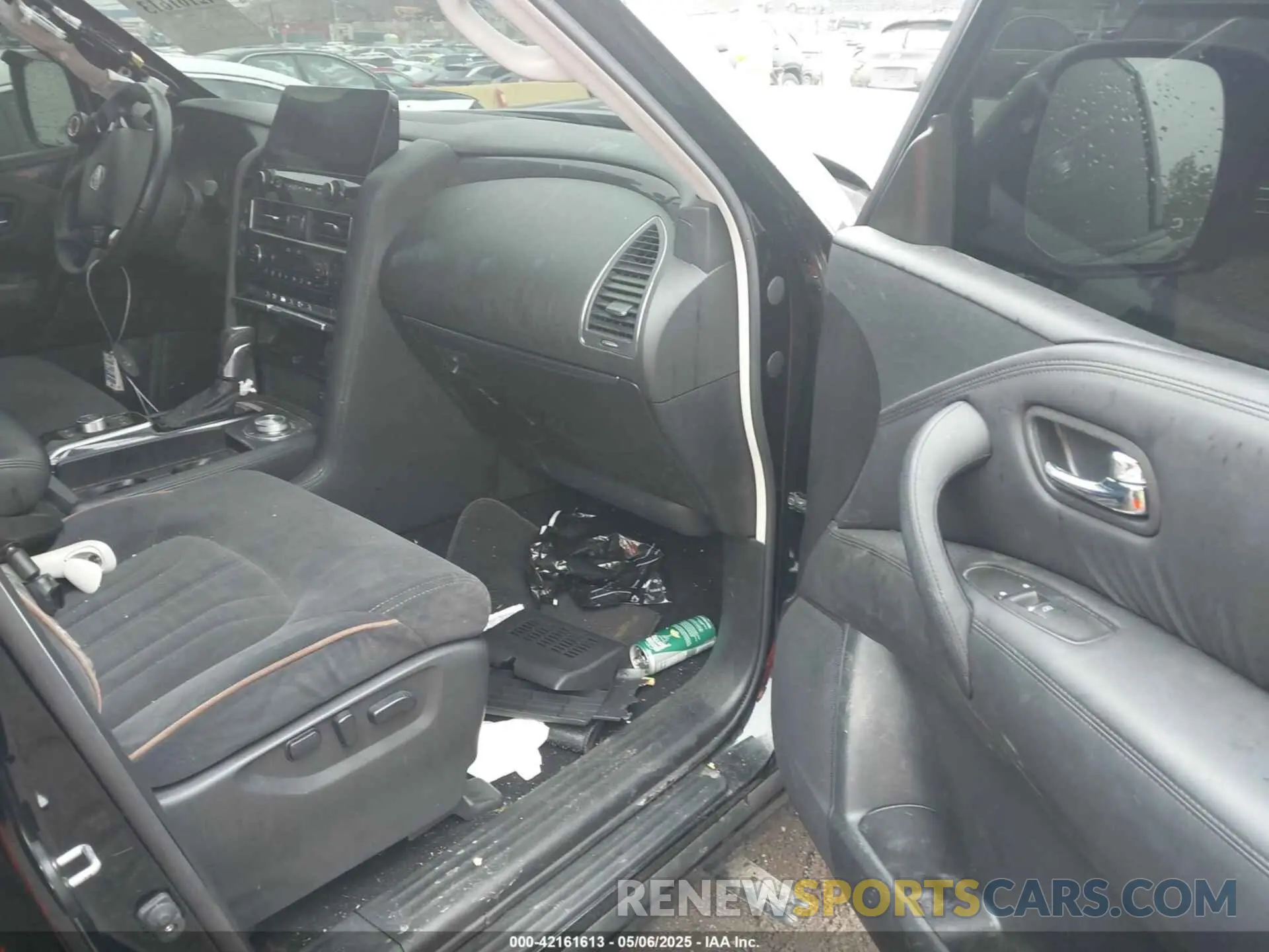 5 fotografías del automóvil dañado JN8AY2ED2P9695256 NISSAN ARMADA 2023