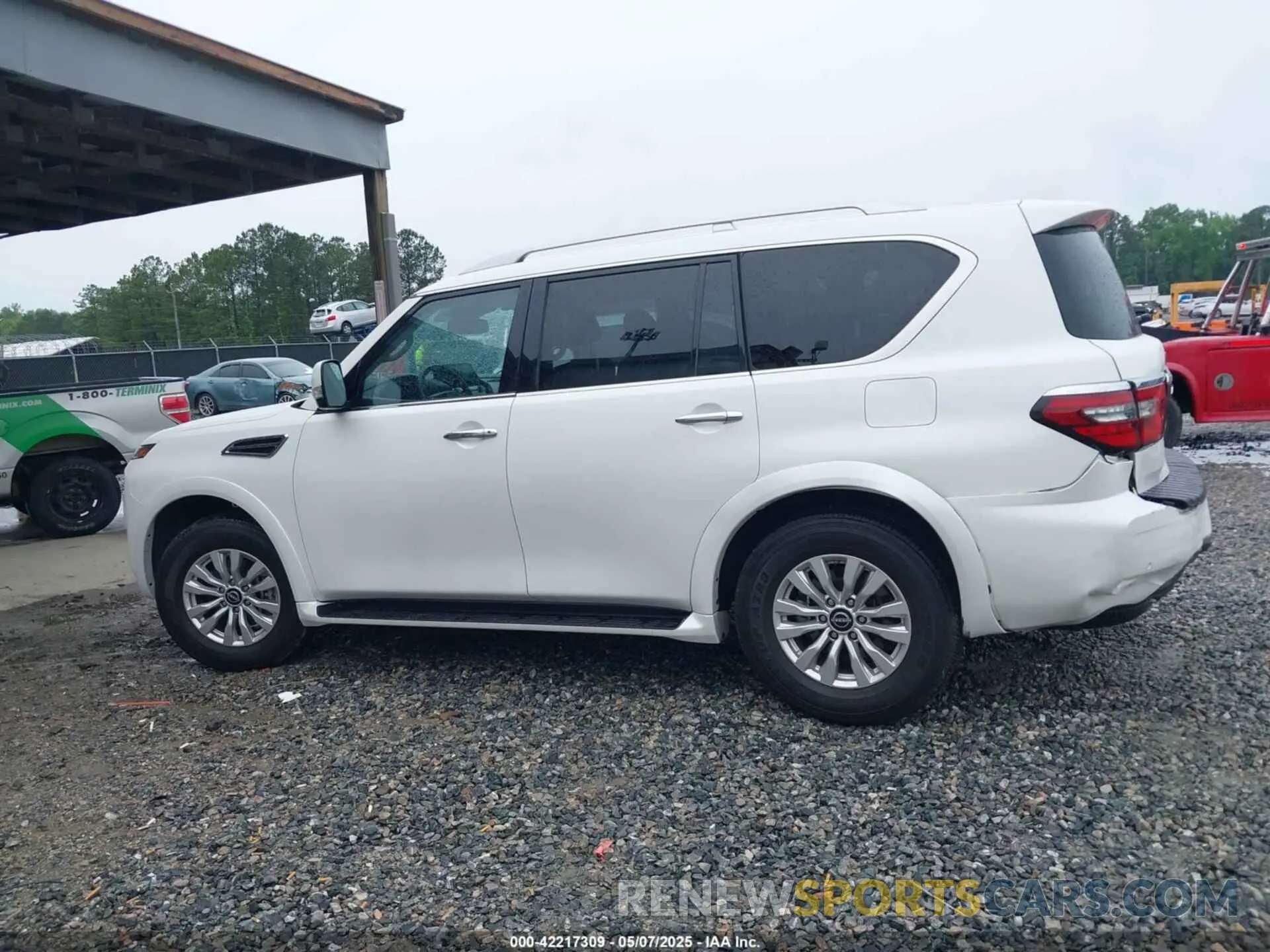 14 fotografías del automóvil dañado JN8AY2AC4R9195034 NISSAN ARMADA 2024