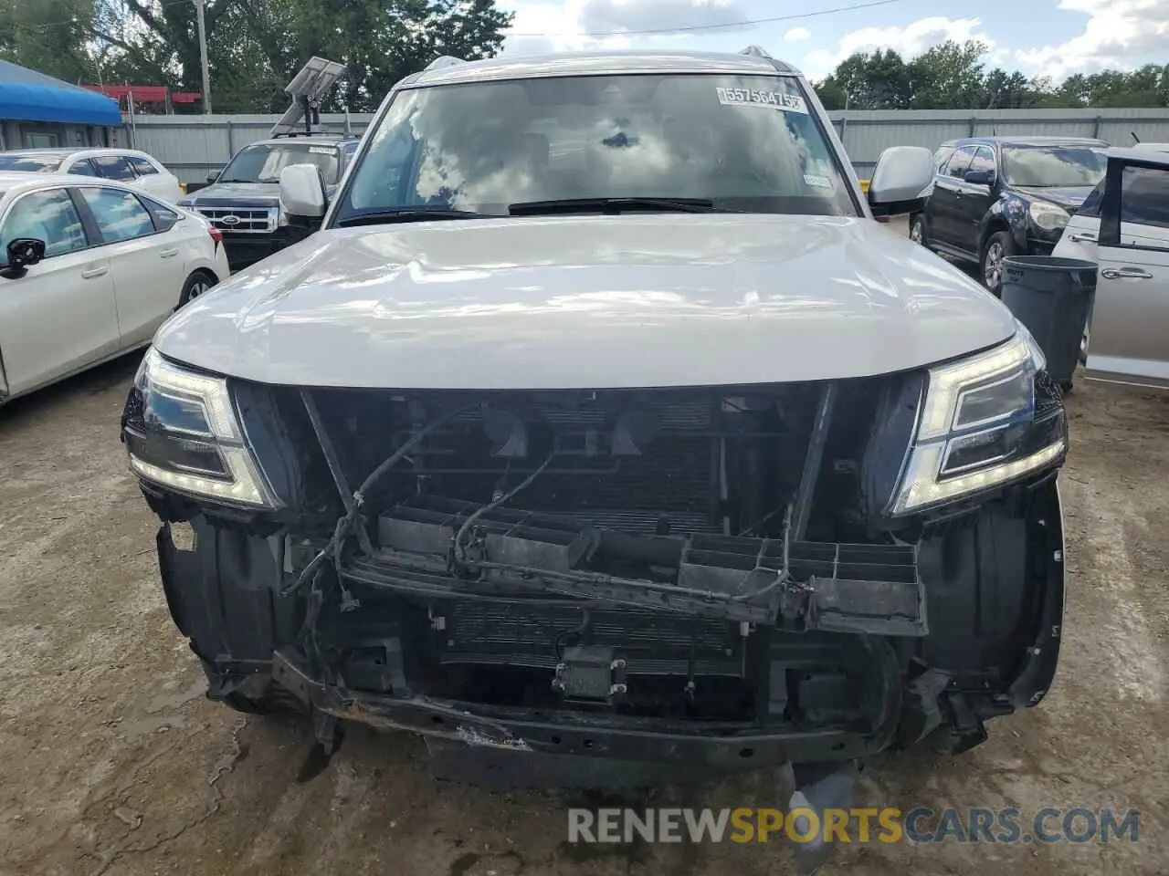 5 fotografías del automóvil dañado JN8AY2AC6R9196993 NISSAN ARMADA 2024