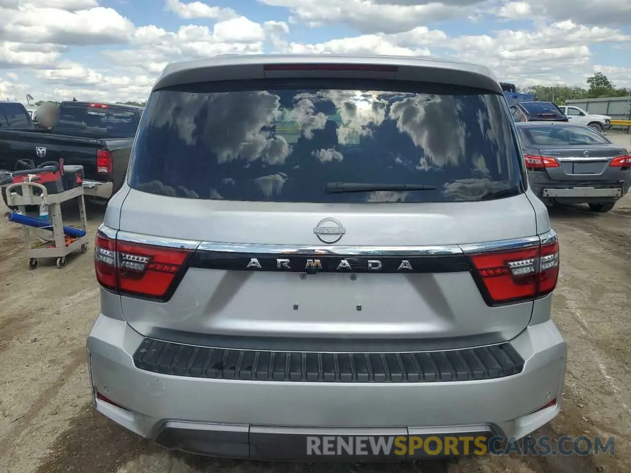 6 fotografías del automóvil dañado JN8AY2AC6R9196993 NISSAN ARMADA 2024