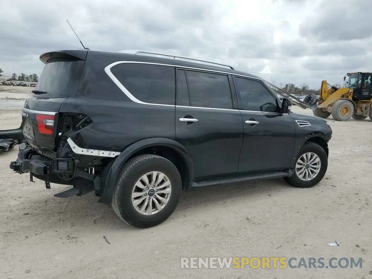 3 fotografías del automóvil dañado JN8AY2AD3R9709514 NISSAN ARMADA 2024