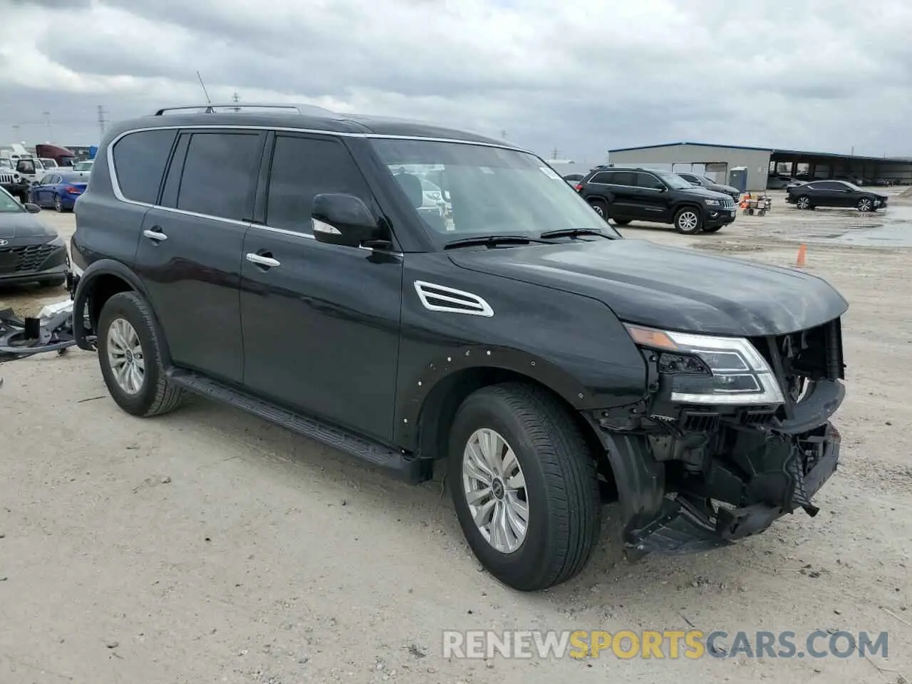 4 fotografías del automóvil dañado JN8AY2AD3R9709514 NISSAN ARMADA 2024