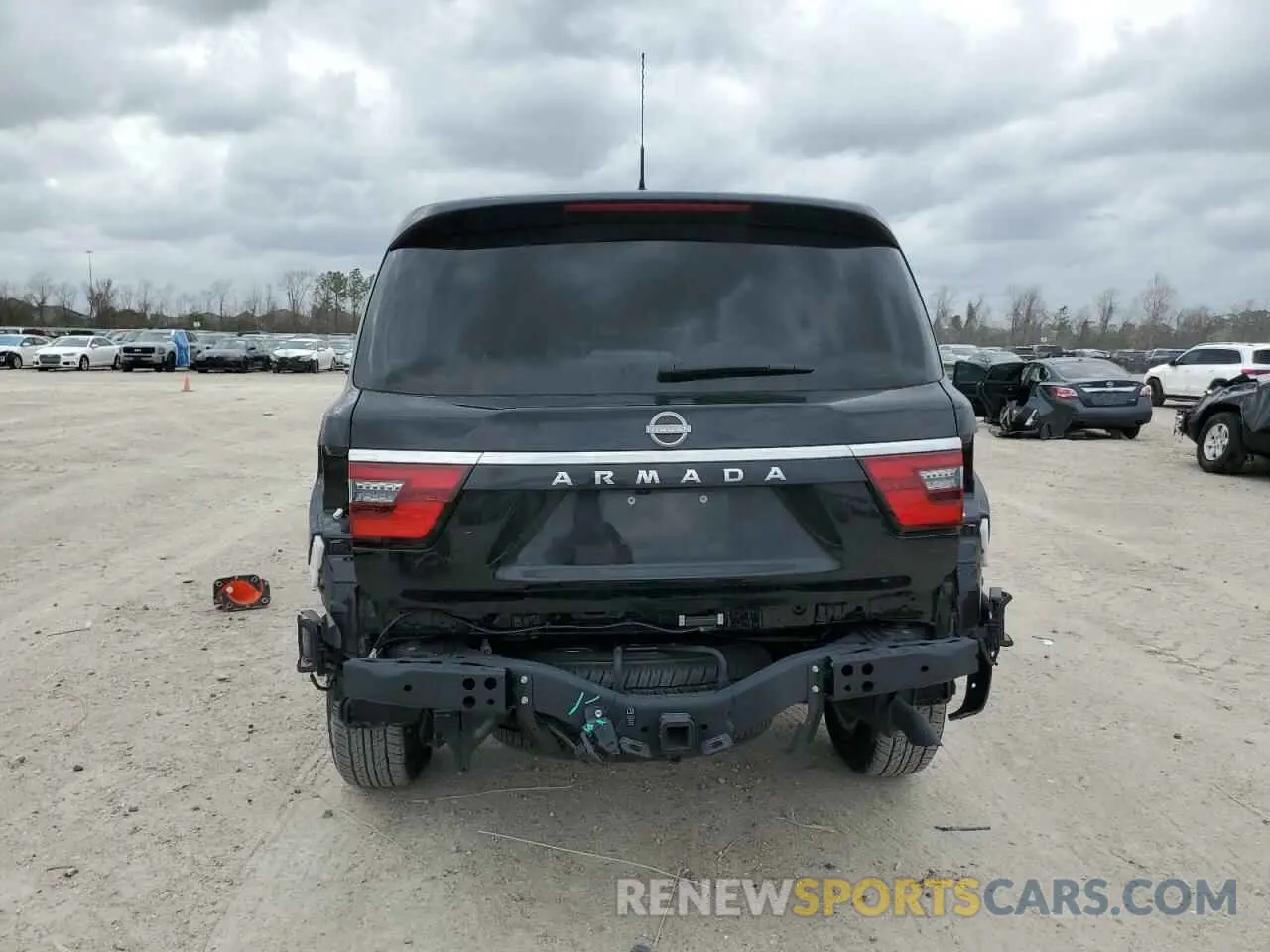 6 fotografías del automóvil dañado JN8AY2AD3R9709514 NISSAN ARMADA 2024