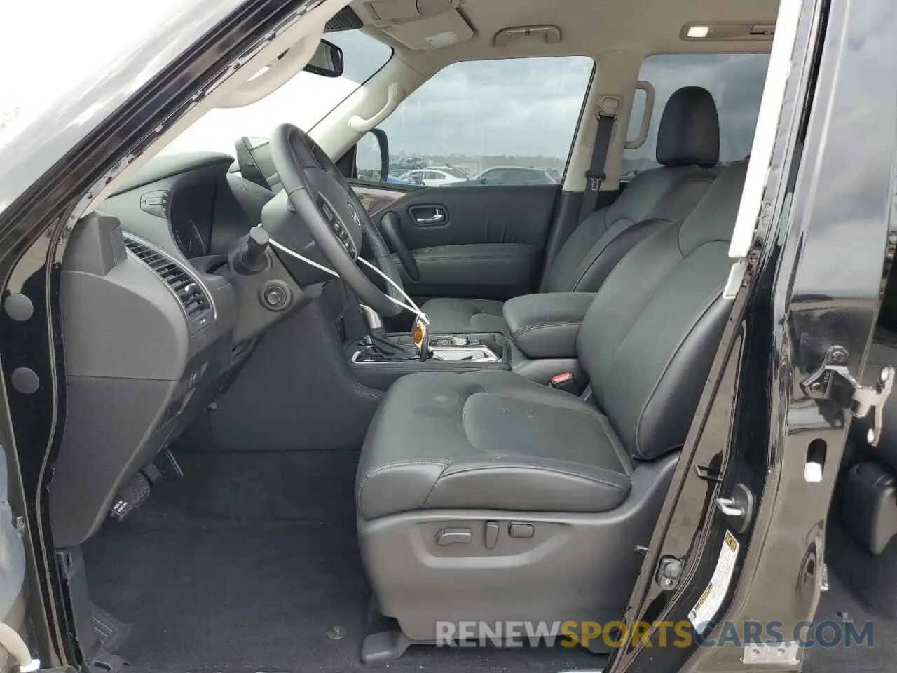 7 fotografías del automóvil dañado JN8AY2AD3R9709514 NISSAN ARMADA 2024
