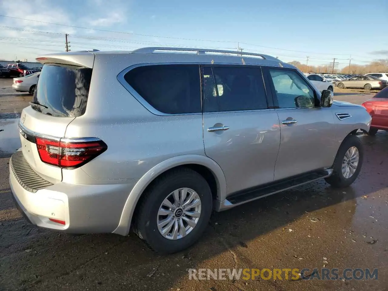 3 fotografías del automóvil dañado JN8AY2AD9R9709596 NISSAN ARMADA 2024
