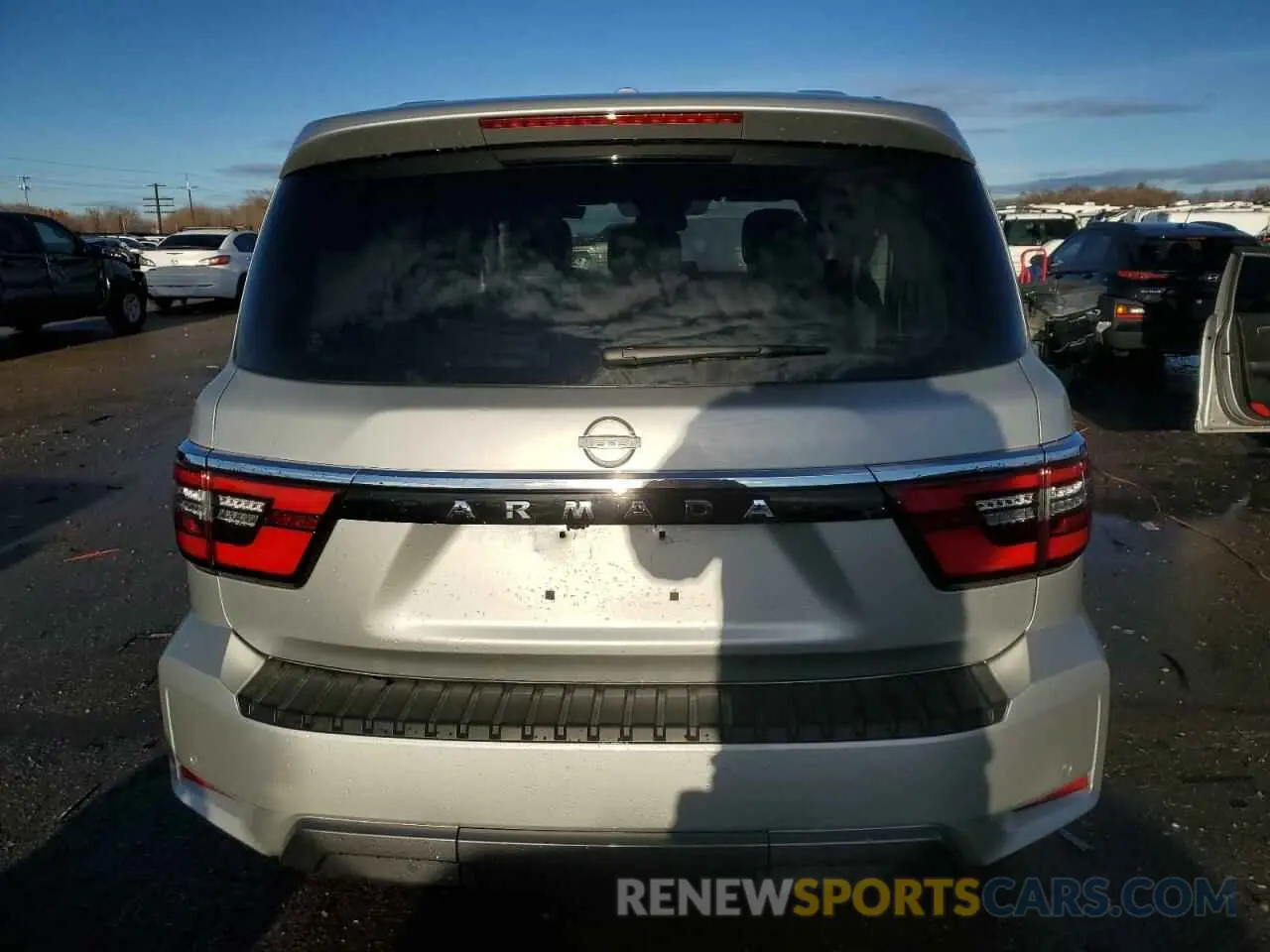 6 fotografías del automóvil dañado JN8AY2AD9R9709596 NISSAN ARMADA 2024