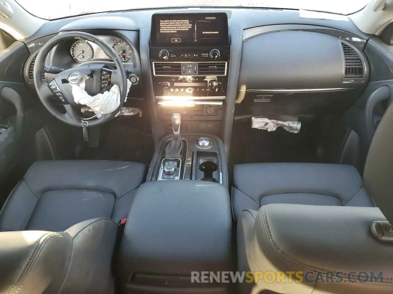 8 fotografías del automóvil dañado JN8AY2AD9R9709596 NISSAN ARMADA 2024