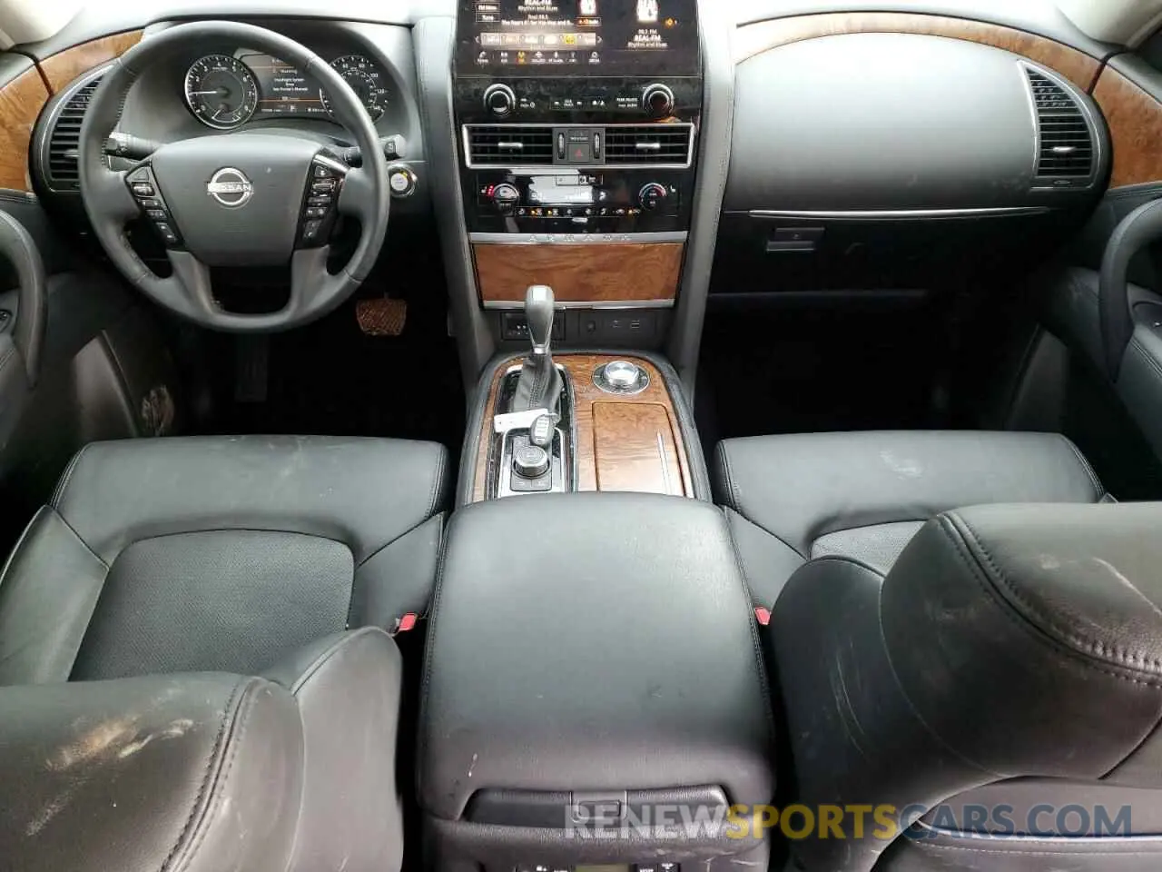 8 fotografías del automóvil dañado JN8AY2BB4R9852520 NISSAN ARMADA 2024