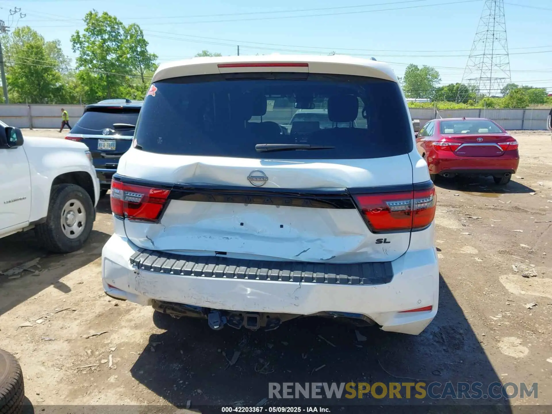 17 fotografías del automóvil dañado JN8AY2BBXR9851601 NISSAN ARMADA 2024