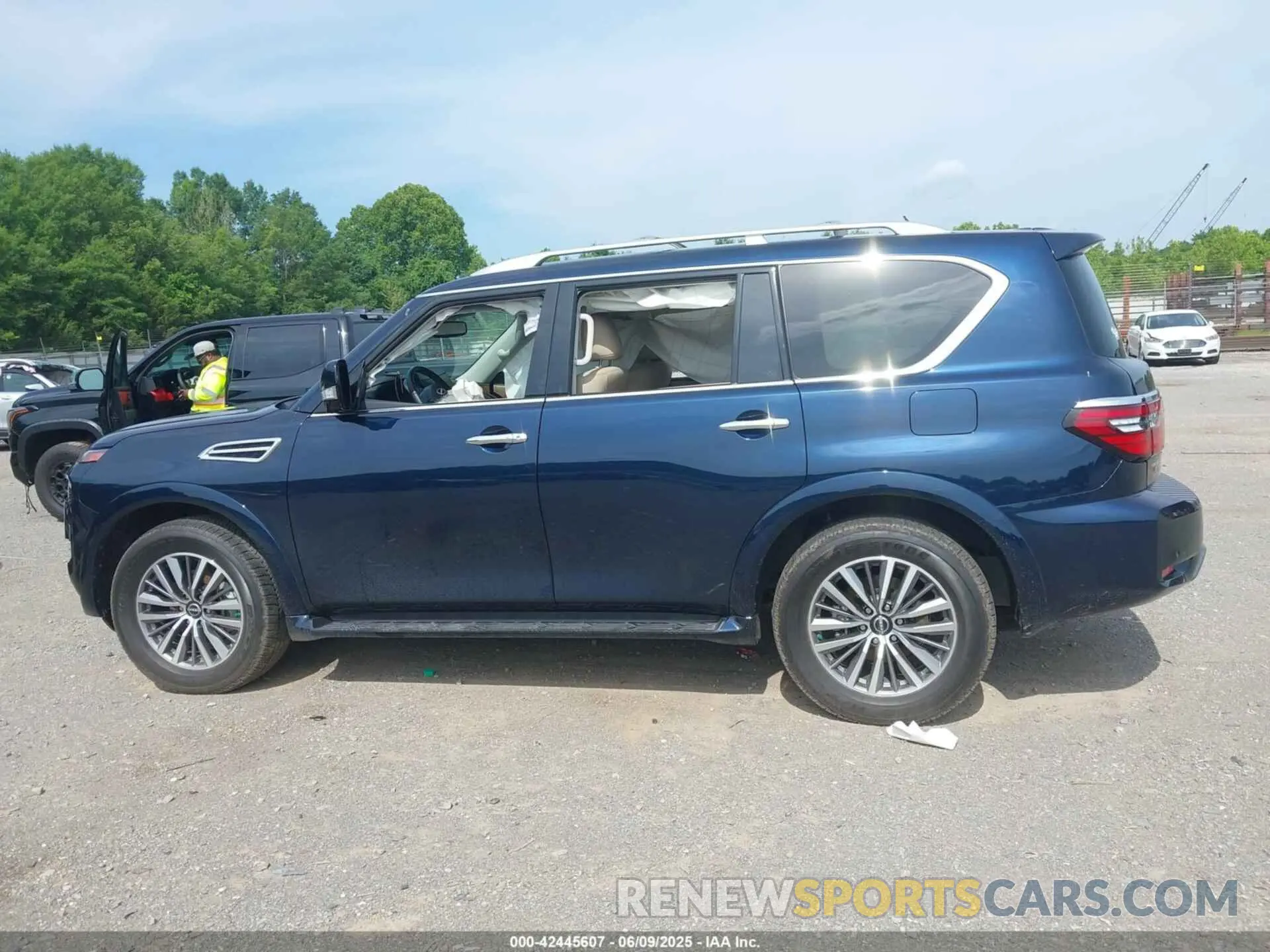 14 fotografías del automóvil dañado JN8AY2BD3R9706983 NISSAN ARMADA 2024