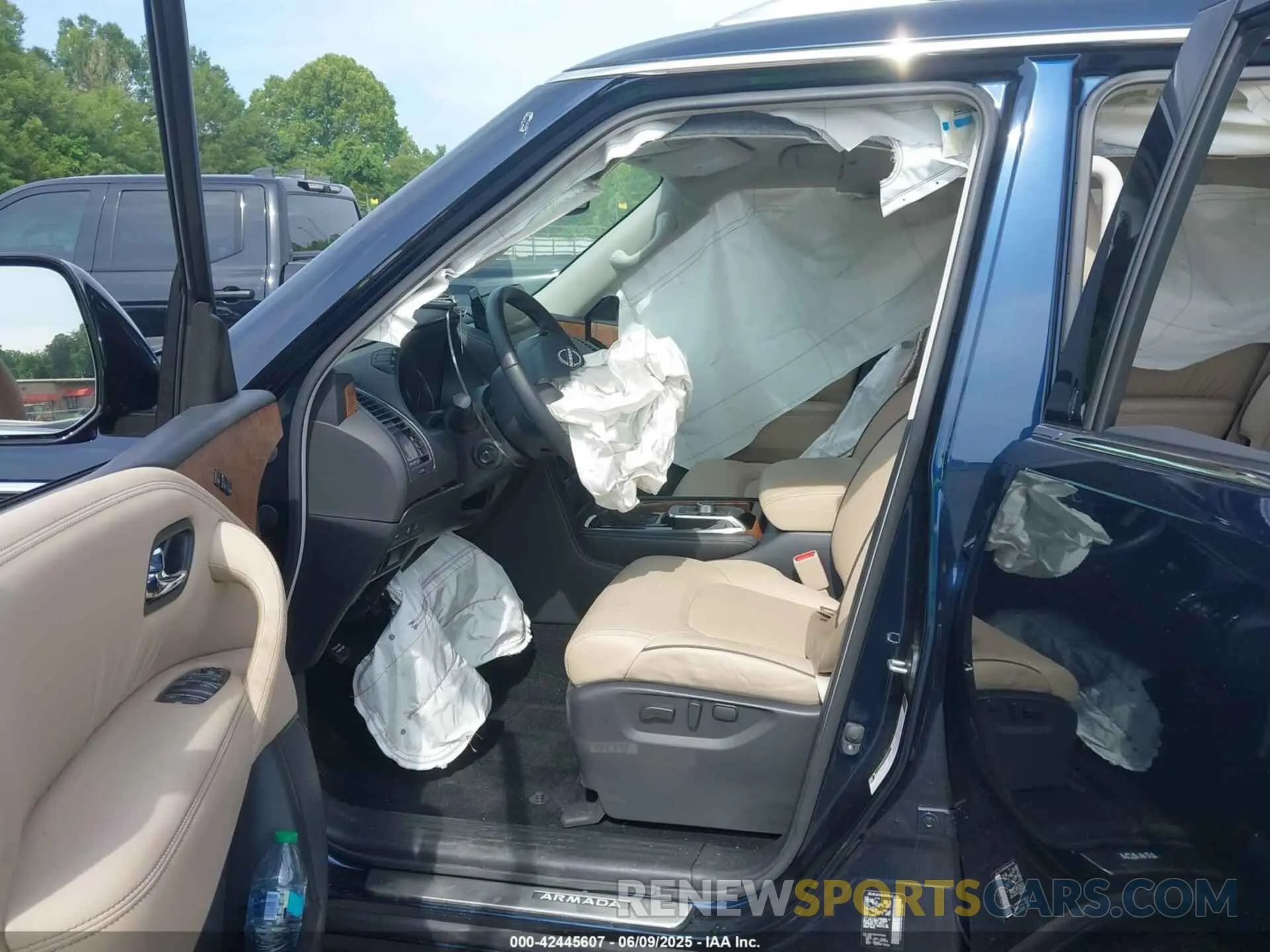 5 fotografías del automóvil dañado JN8AY2BD3R9706983 NISSAN ARMADA 2024