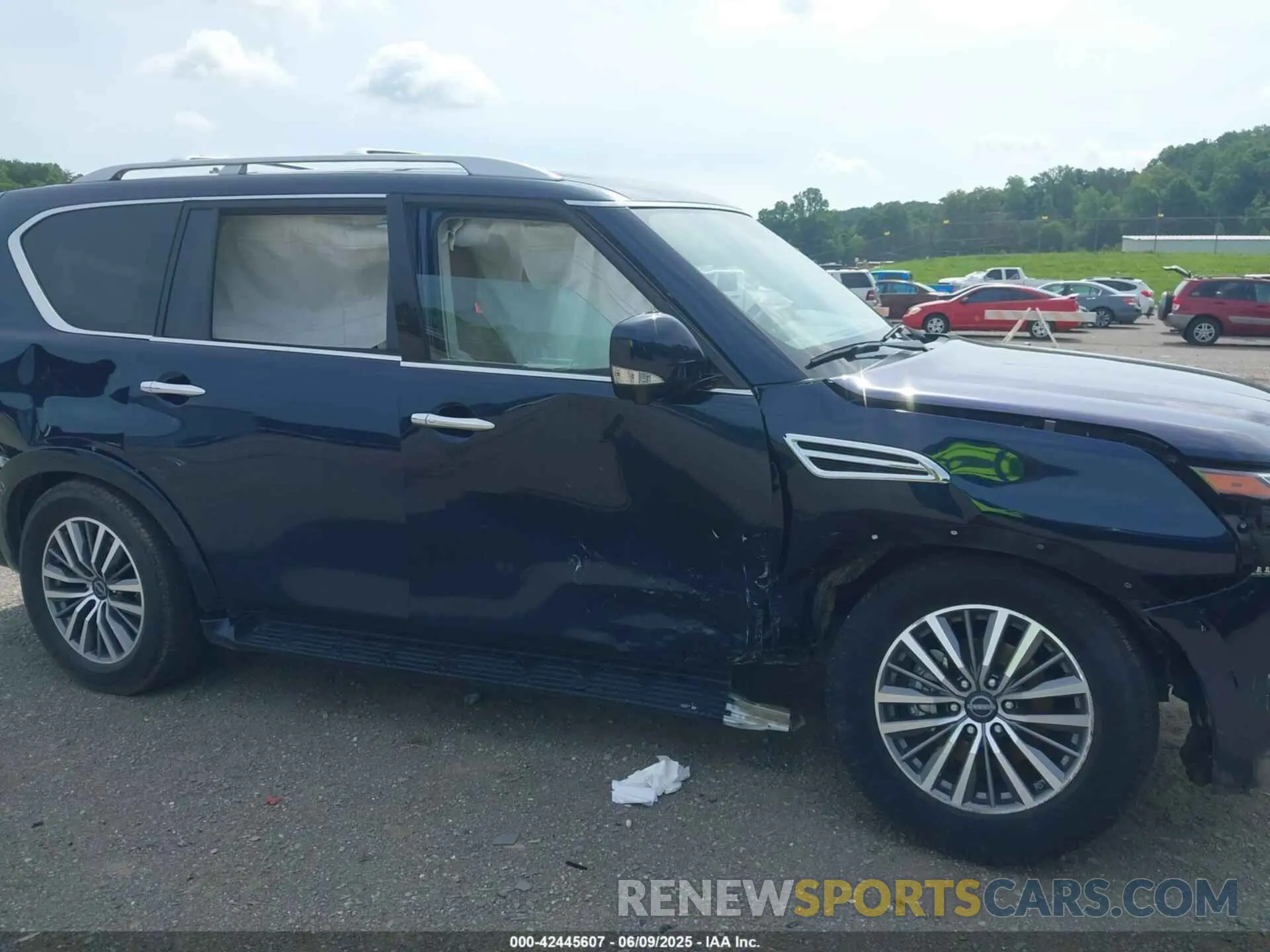 6 fotografías del automóvil dañado JN8AY2BD3R9706983 NISSAN ARMADA 2024