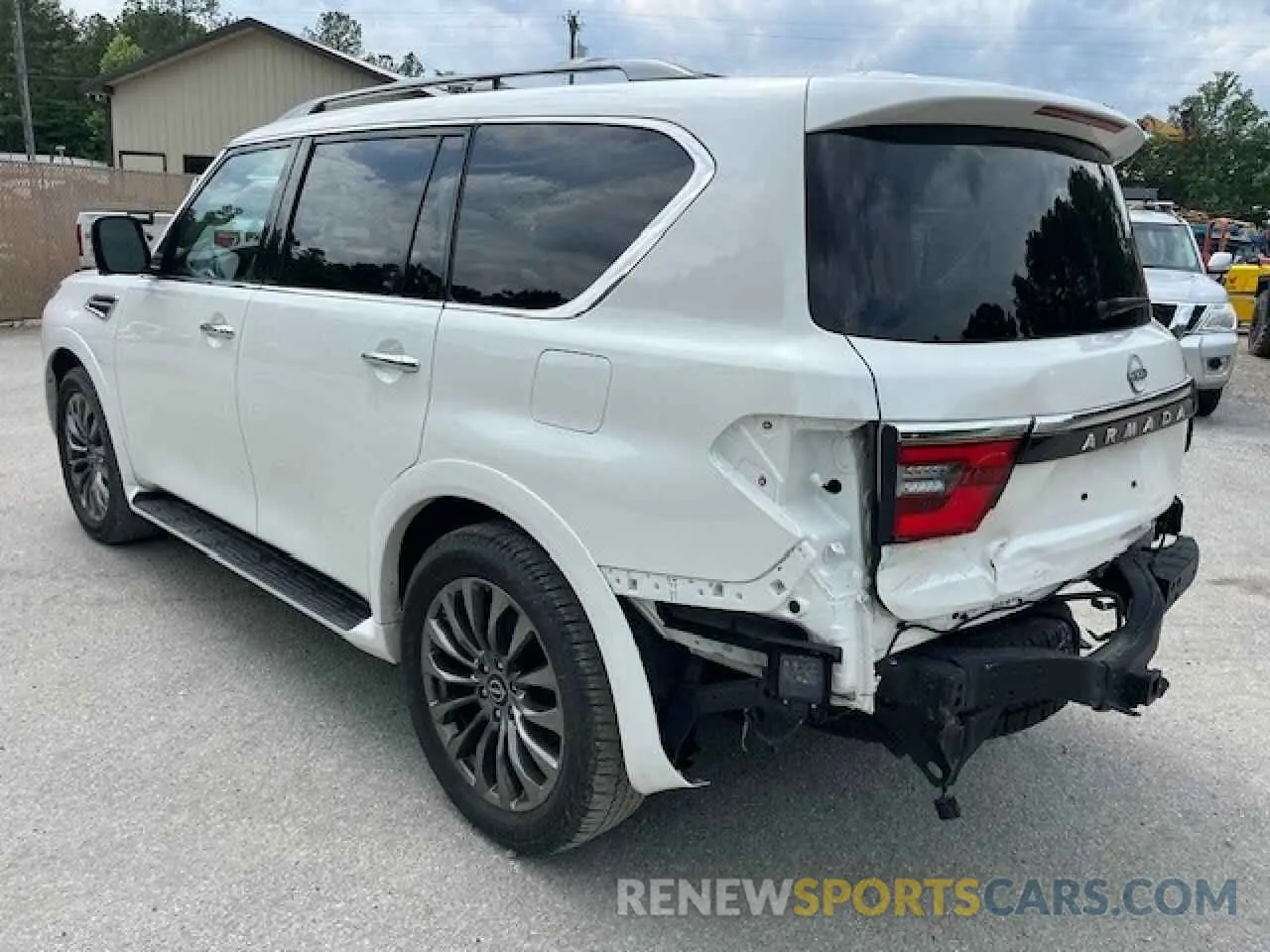 4 fotografías del automóvil dañado JN8AY2DB2R9853047 NISSAN ARMADA 2024