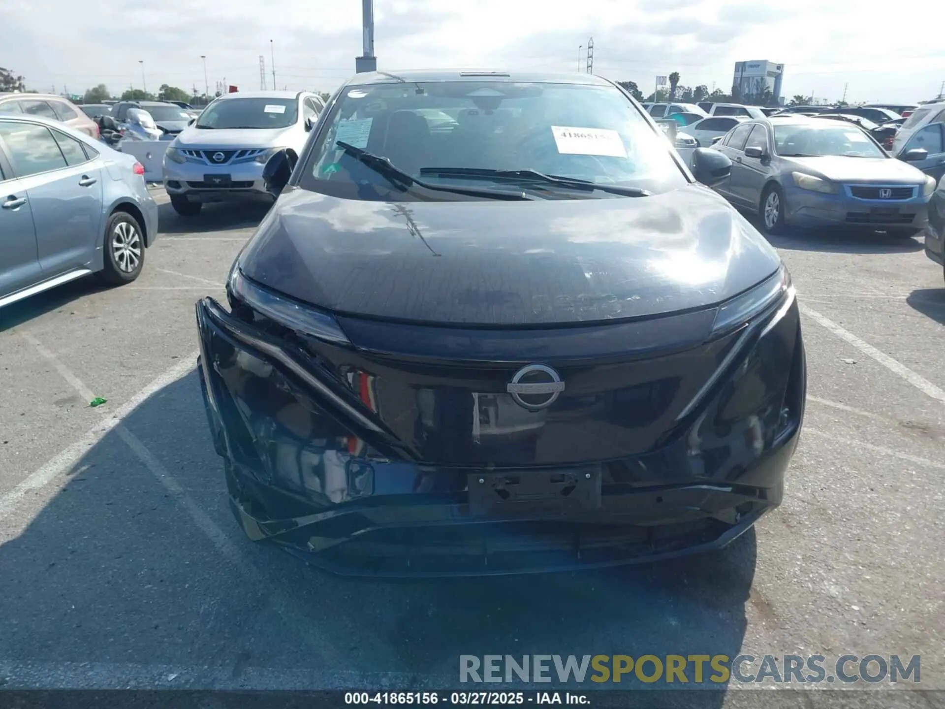 12 fotografías del automóvil dañado JN1AF0BA3PM407065 NISSAN ARYIA 2023