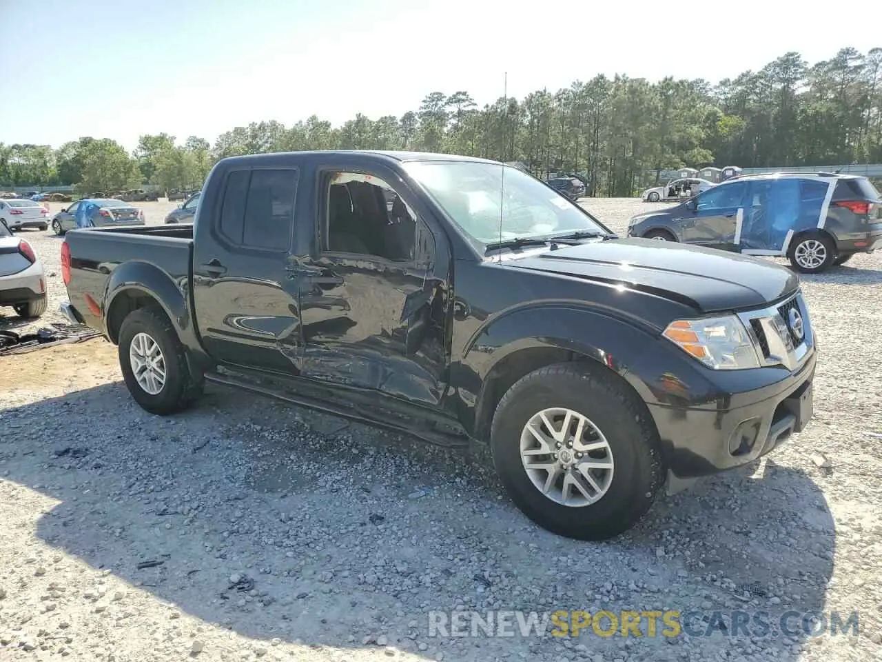 4 fotografías del automóvil dañado 1N6AD0ER0KN769150 NISSAN FRONTIER 2019