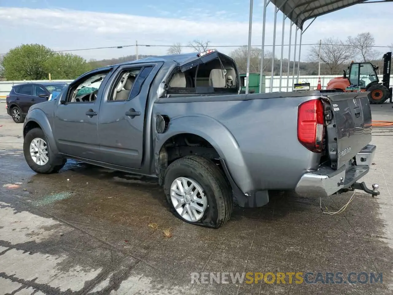 2 fotografías del automóvil dañado 1N6AD0ER1KN764068 NISSAN FRONTIER 2019
