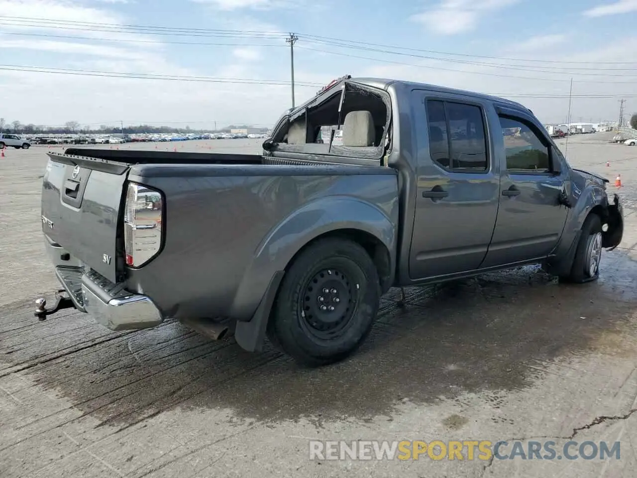 3 fotografías del automóvil dañado 1N6AD0ER1KN764068 NISSAN FRONTIER 2019