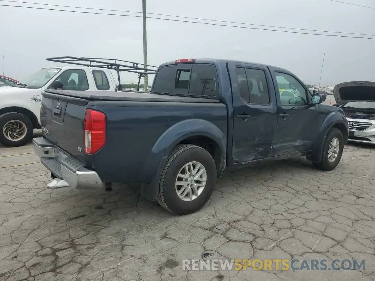 3 fotografías del automóvil dañado 1N6AD0ER2KN742693 NISSAN FRONTIER 2019
