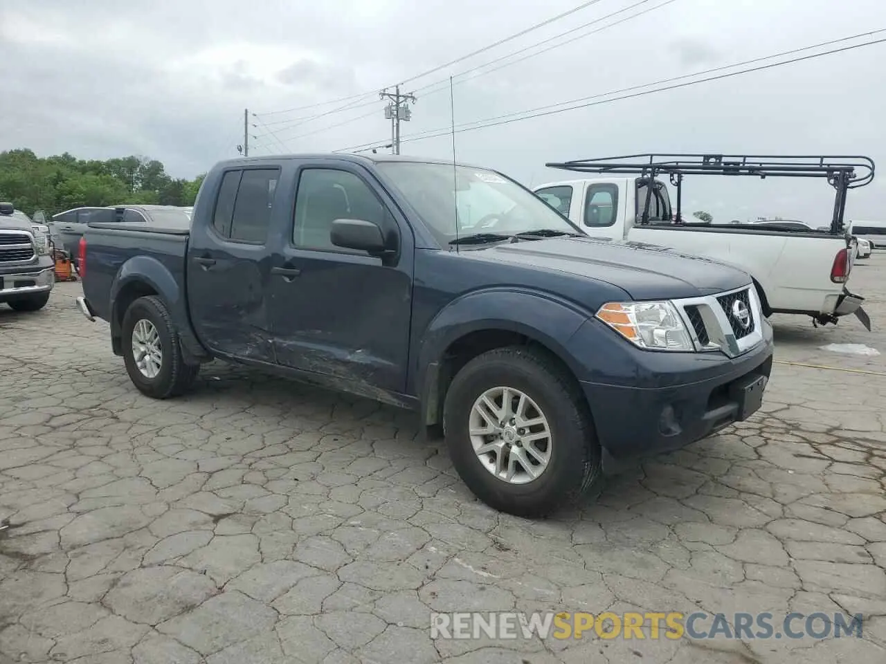 4 fotografías del automóvil dañado 1N6AD0ER2KN742693 NISSAN FRONTIER 2019