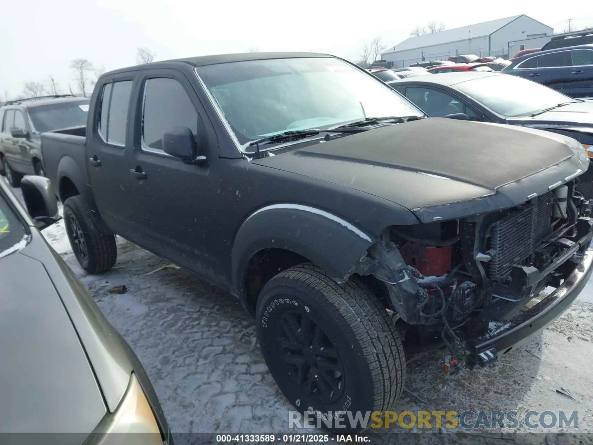 1 fotografías del automóvil dañado 1N6AD0ER3KN704499 NISSAN FRONTIER 2019
