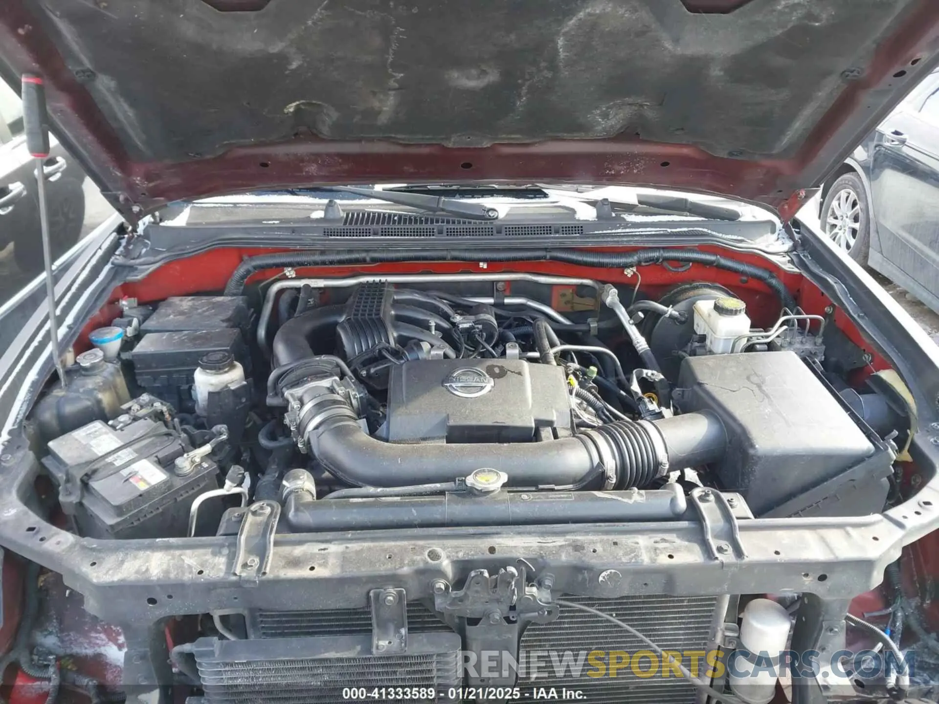 10 fotografías del automóvil dañado 1N6AD0ER3KN704499 NISSAN FRONTIER 2019