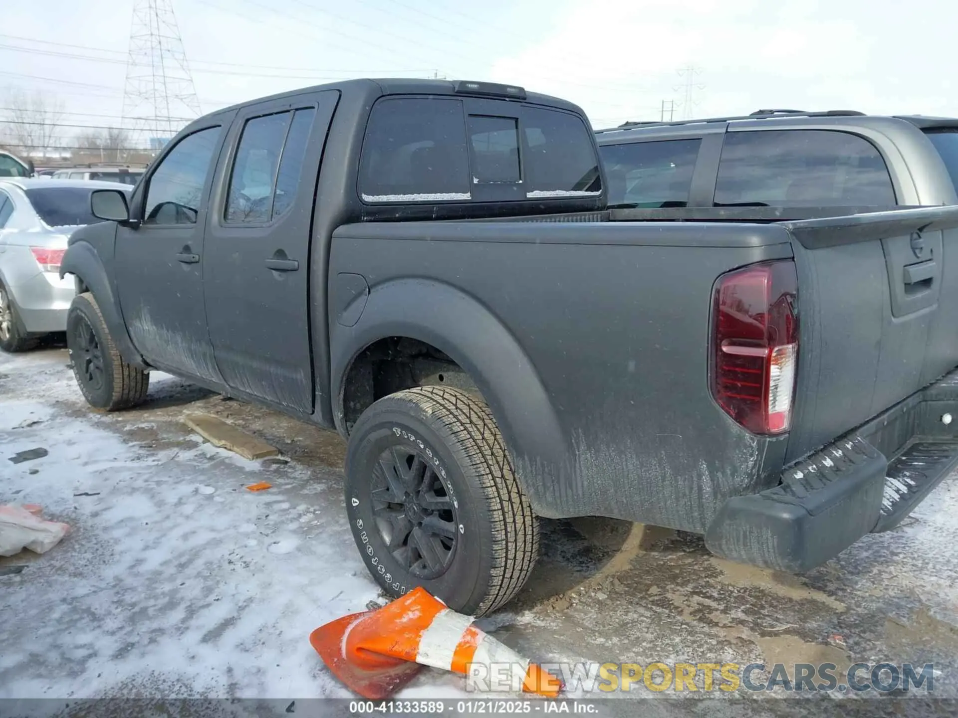 3 fotografías del automóvil dañado 1N6AD0ER3KN704499 NISSAN FRONTIER 2019