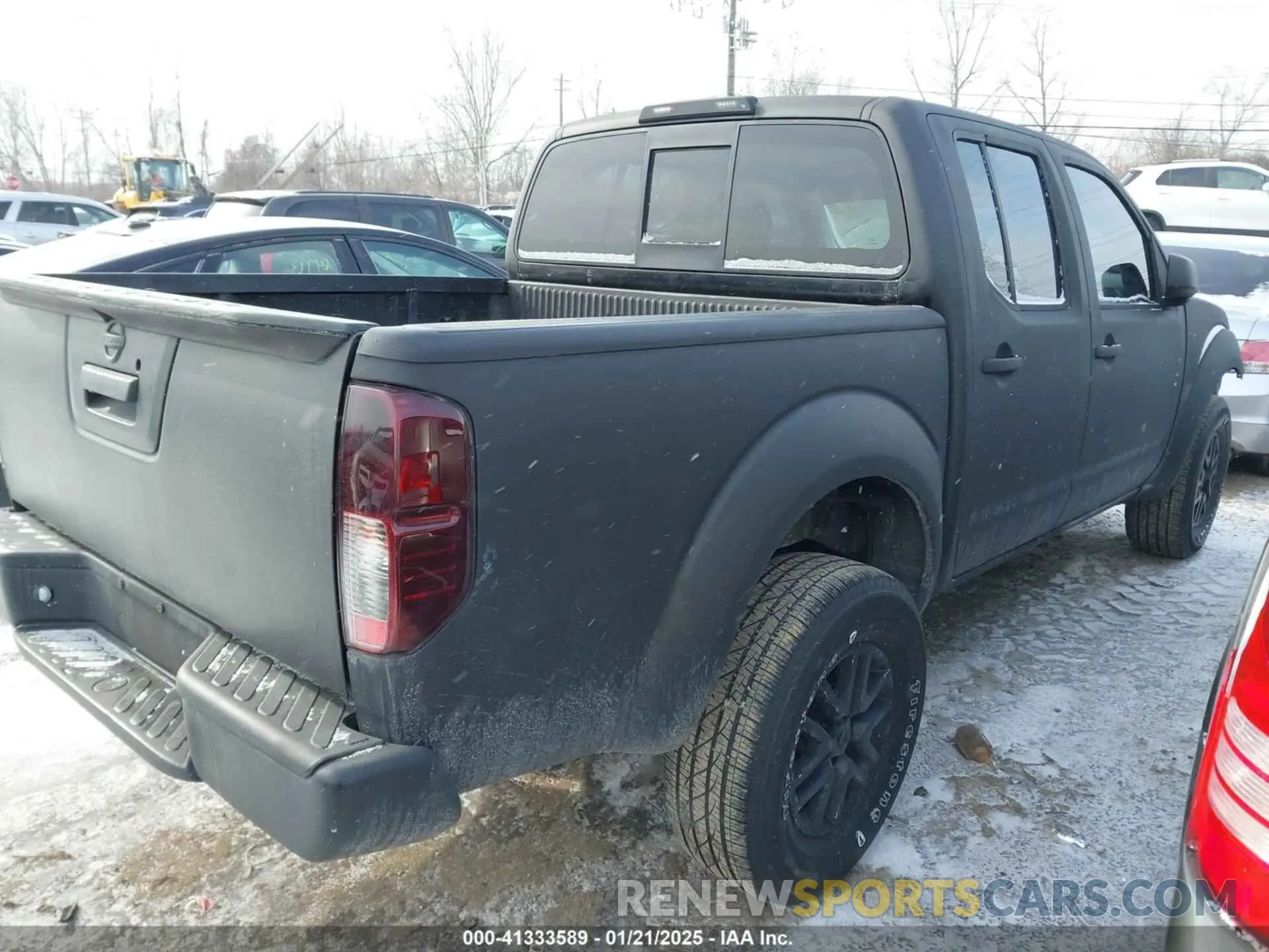 4 fotografías del automóvil dañado 1N6AD0ER3KN704499 NISSAN FRONTIER 2019