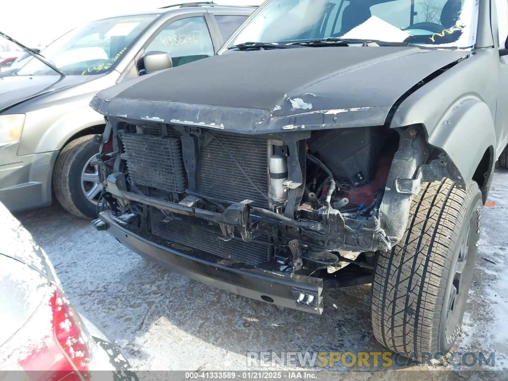 6 fotografías del automóvil dañado 1N6AD0ER3KN704499 NISSAN FRONTIER 2019