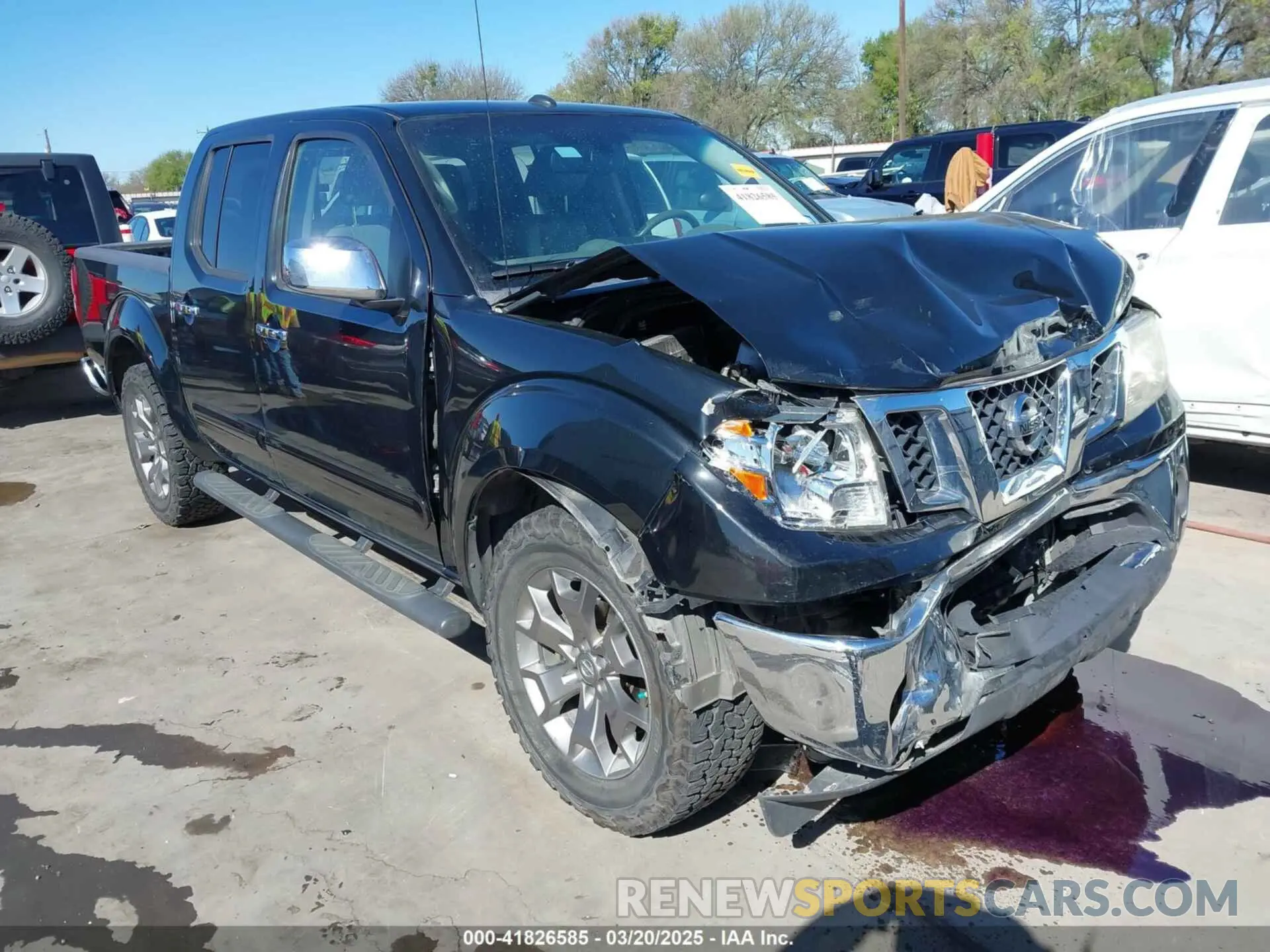 1 fotografías del automóvil dañado 1N6AD0ER4KN736474 NISSAN FRONTIER 2019