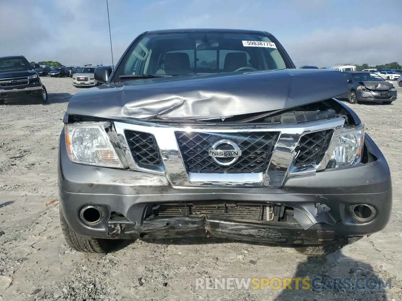 5 fotografías del automóvil dañado 1N6AD0ER4KN884771 NISSAN FRONTIER 2019