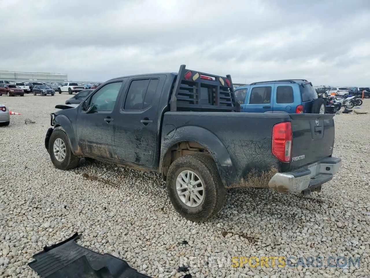2 fotografías del automóvil dañado 1N6AD0ER5KN766342 NISSAN FRONTIER 2019
