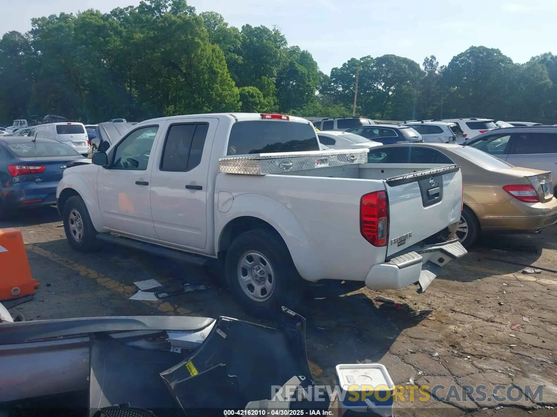 3 fotografías del automóvil dañado 1N6AD0ER5KN777406 NISSAN FRONTIER 2019