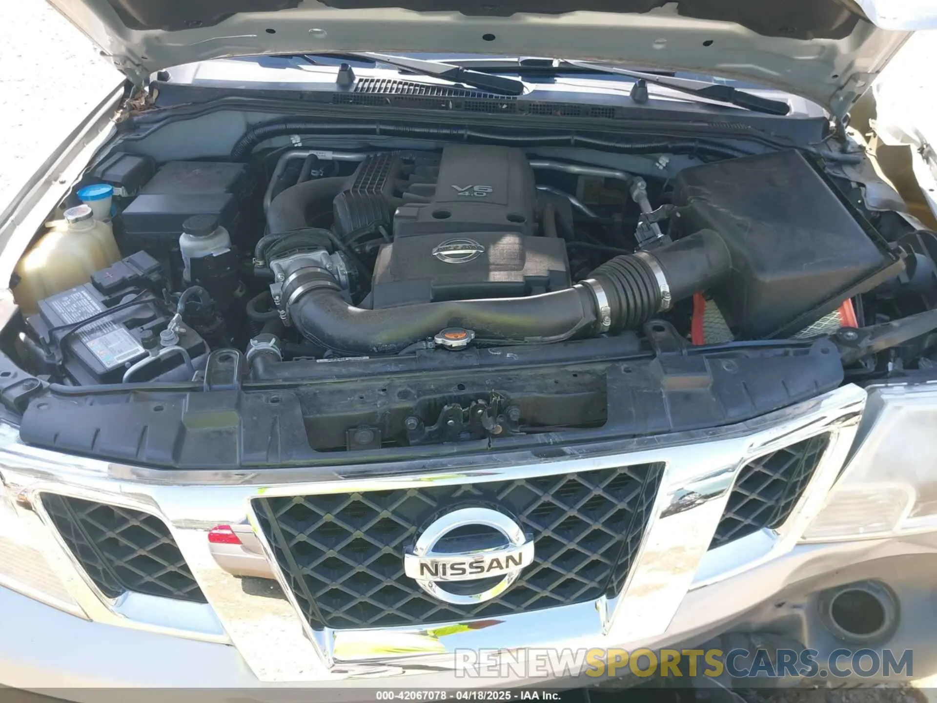 10 fotografías del automóvil dañado 1N6AD0ER6KN727579 NISSAN FRONTIER 2019