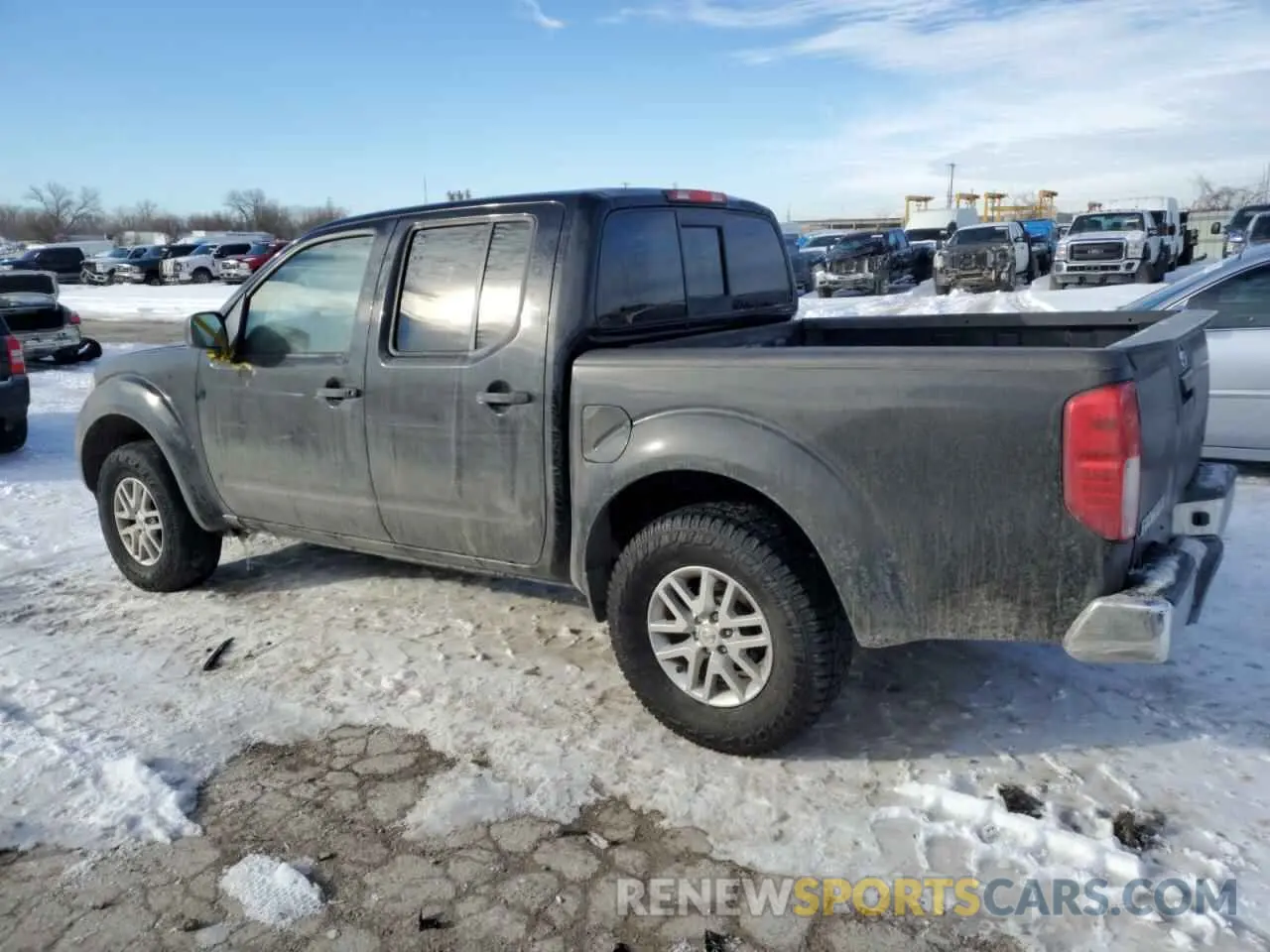 2 fotografías del automóvil dañado 1N6AD0ER7KN701055 NISSAN FRONTIER 2019