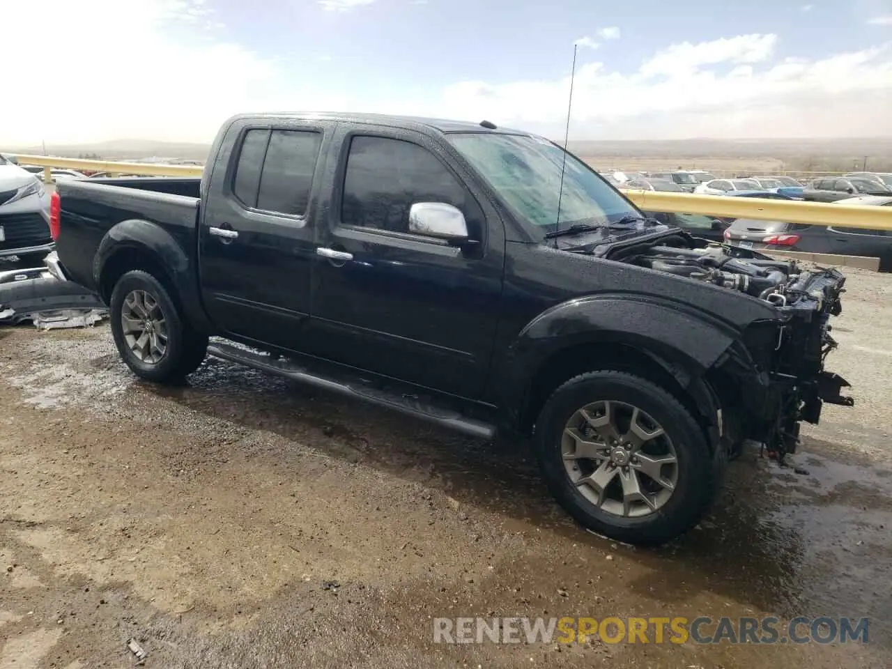 4 fotografías del automóvil dañado 1N6AD0ER7KN761188 NISSAN FRONTIER 2019