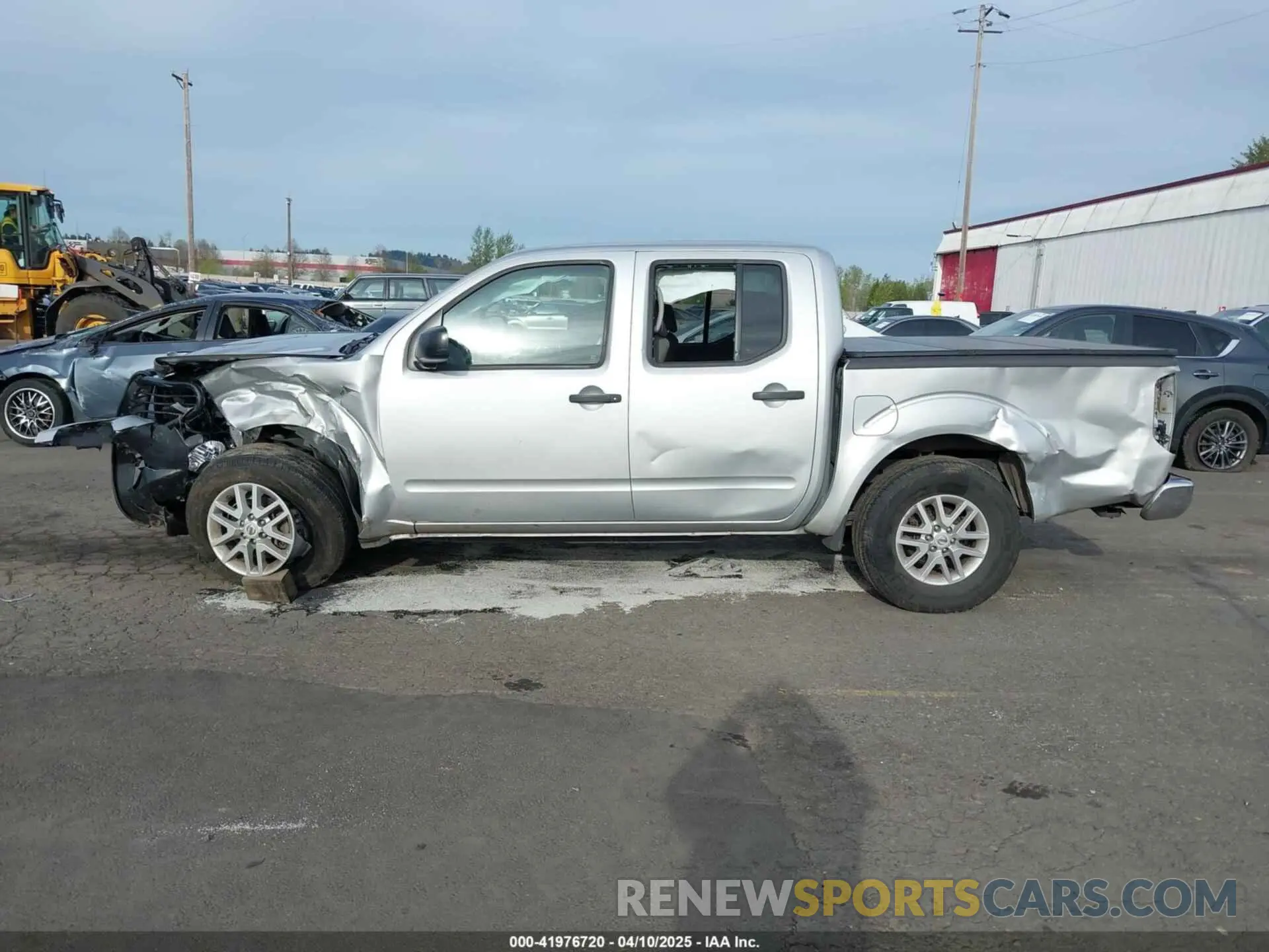 14 fotografías del automóvil dañado 1N6AD0ER7KN789511 NISSAN FRONTIER 2019