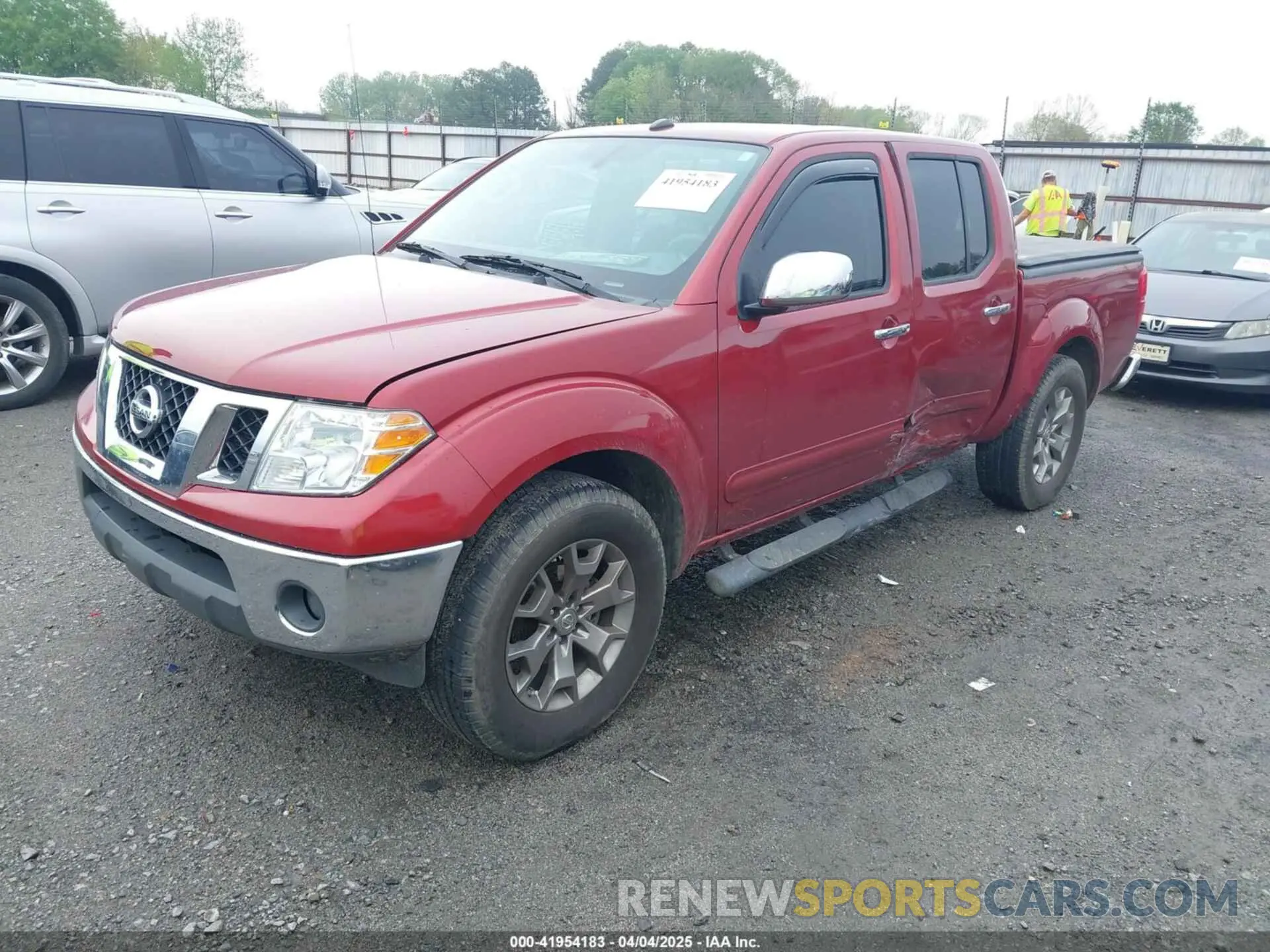 2 fotografías del automóvil dañado 1N6AD0ER9KN753139 NISSAN FRONTIER 2019