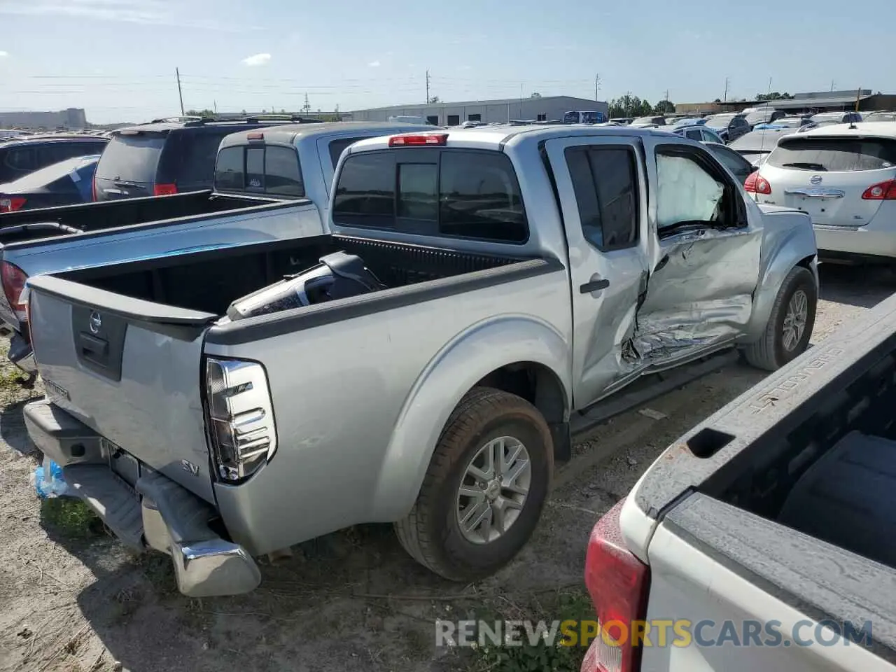 3 fotografías del automóvil dañado 1N6AD0ER9KN770586 NISSAN FRONTIER 2019
