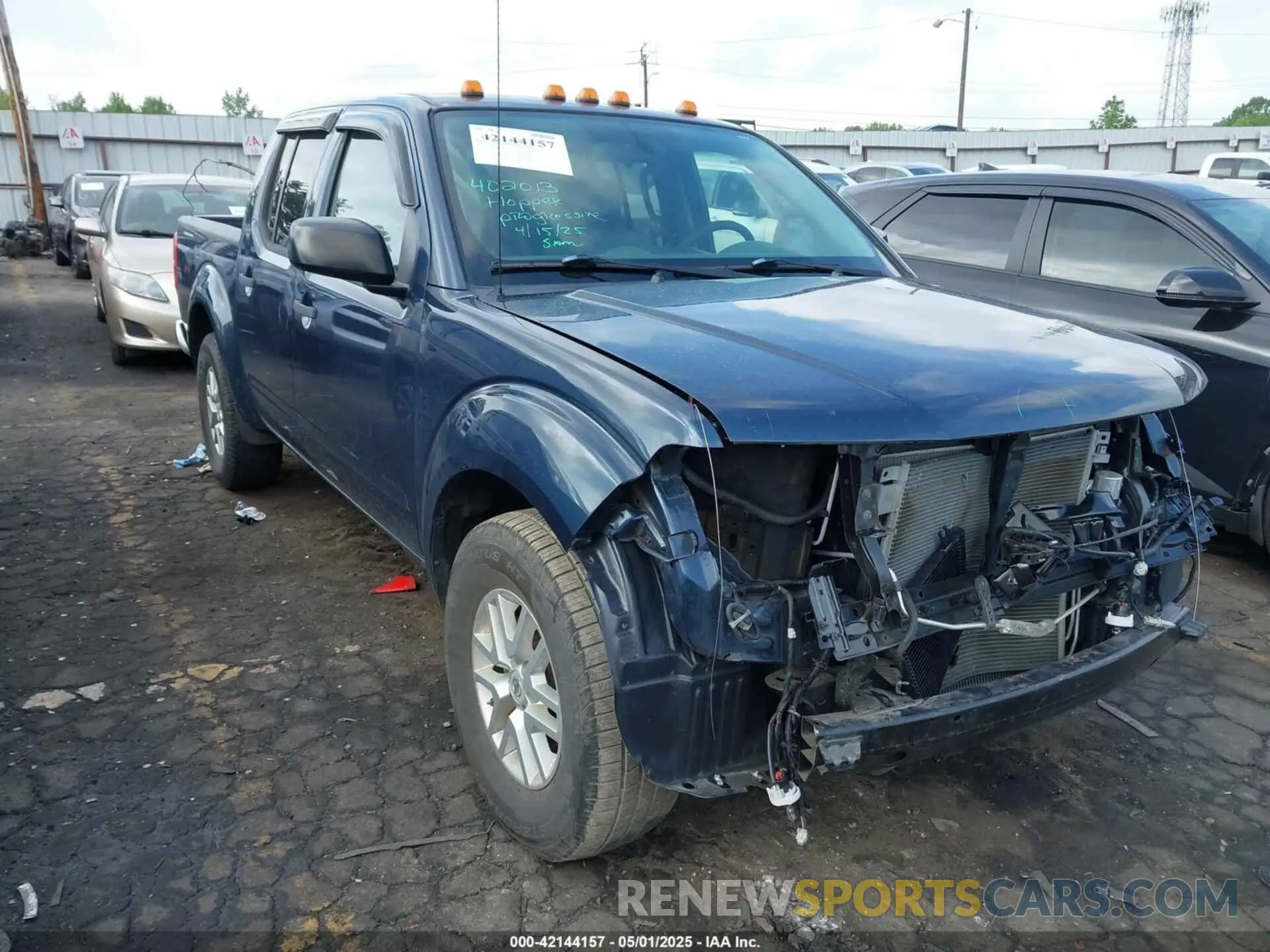 1 fotografías del automóvil dañado 1N6AD0ER9KN776713 NISSAN FRONTIER 2019