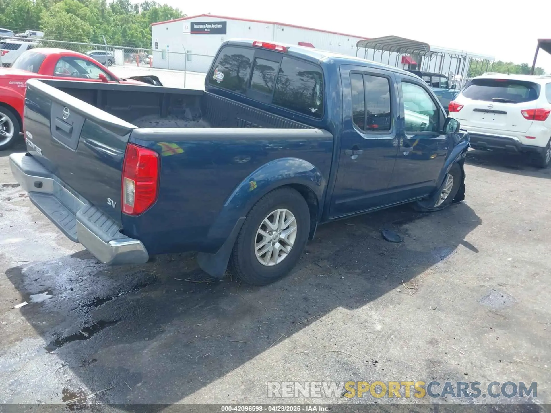 4 fotografías del automóvil dañado 1N6AD0ER9KN883616 NISSAN FRONTIER 2019