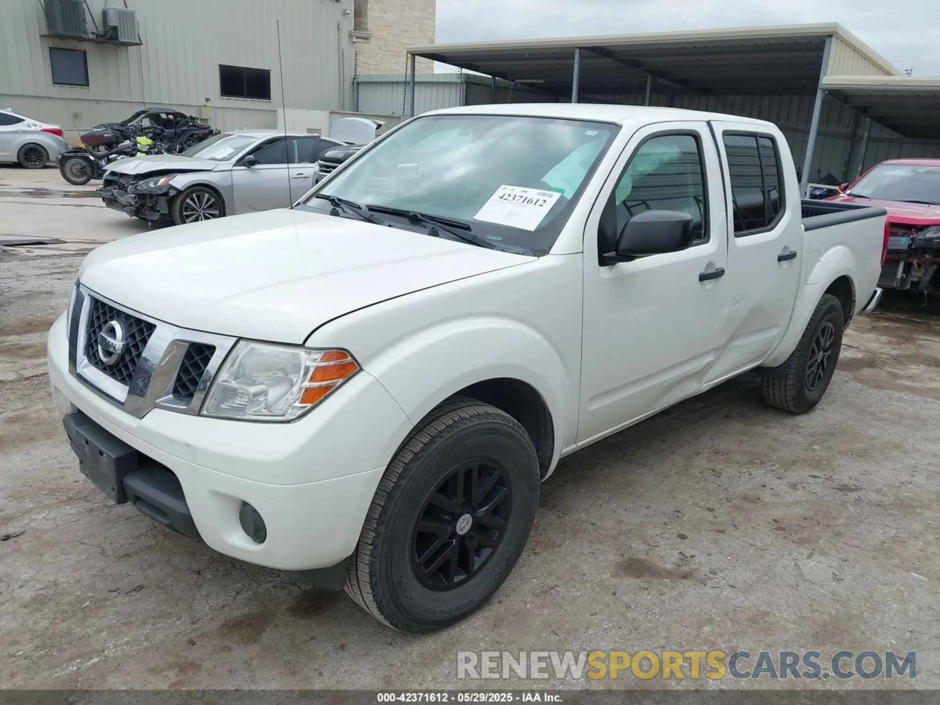 2 fotografías del automóvil dañado 1N6AD0ERXKN787381 NISSAN FRONTIER 2019