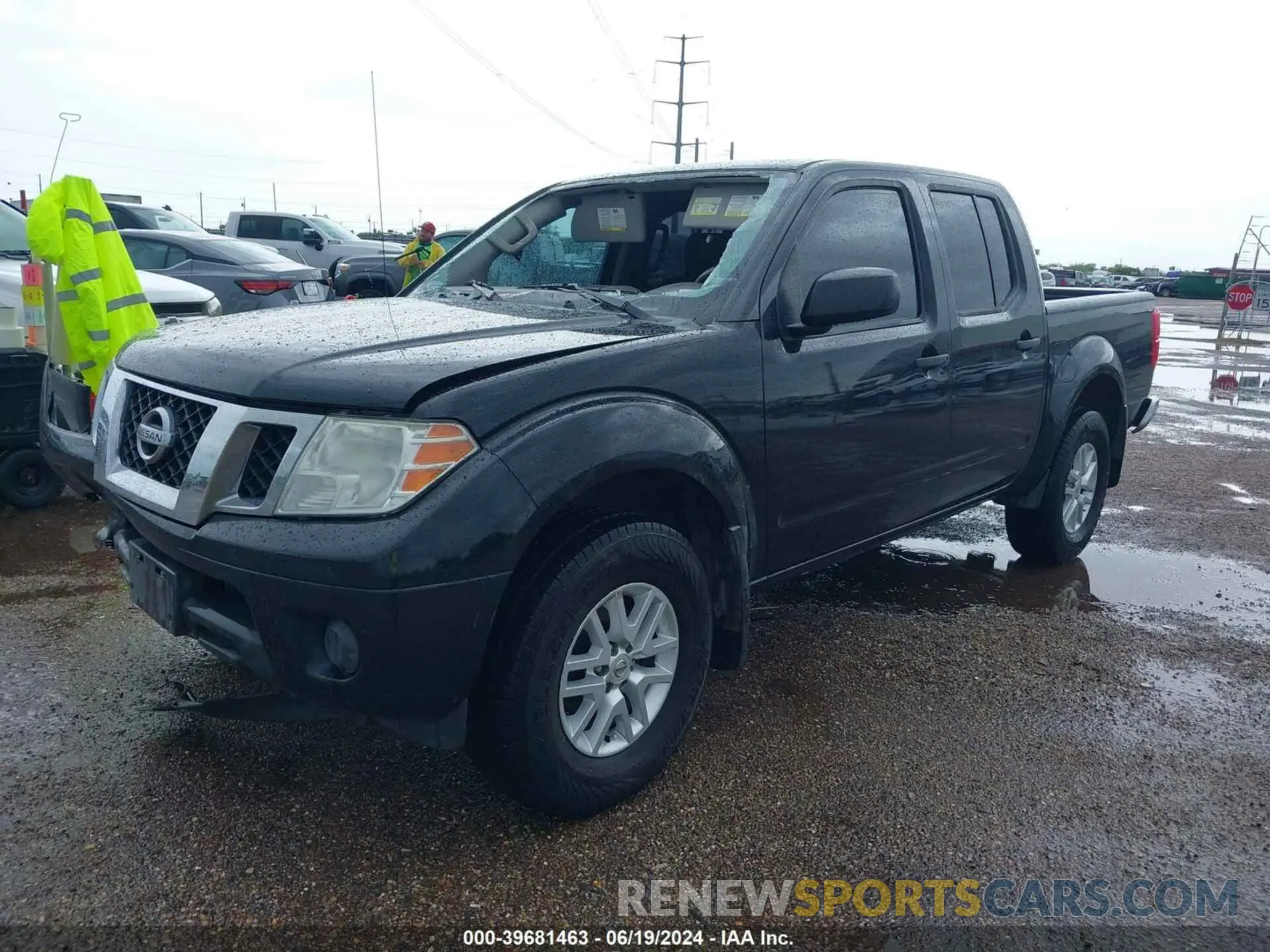 2 fotografías del automóvil dañado 1N6AD0EV3KN729576 NISSAN FRONTIER 2019