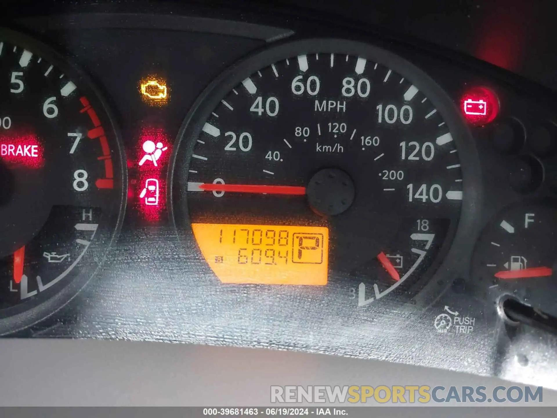7 fotografías del automóvil dañado 1N6AD0EV3KN729576 NISSAN FRONTIER 2019