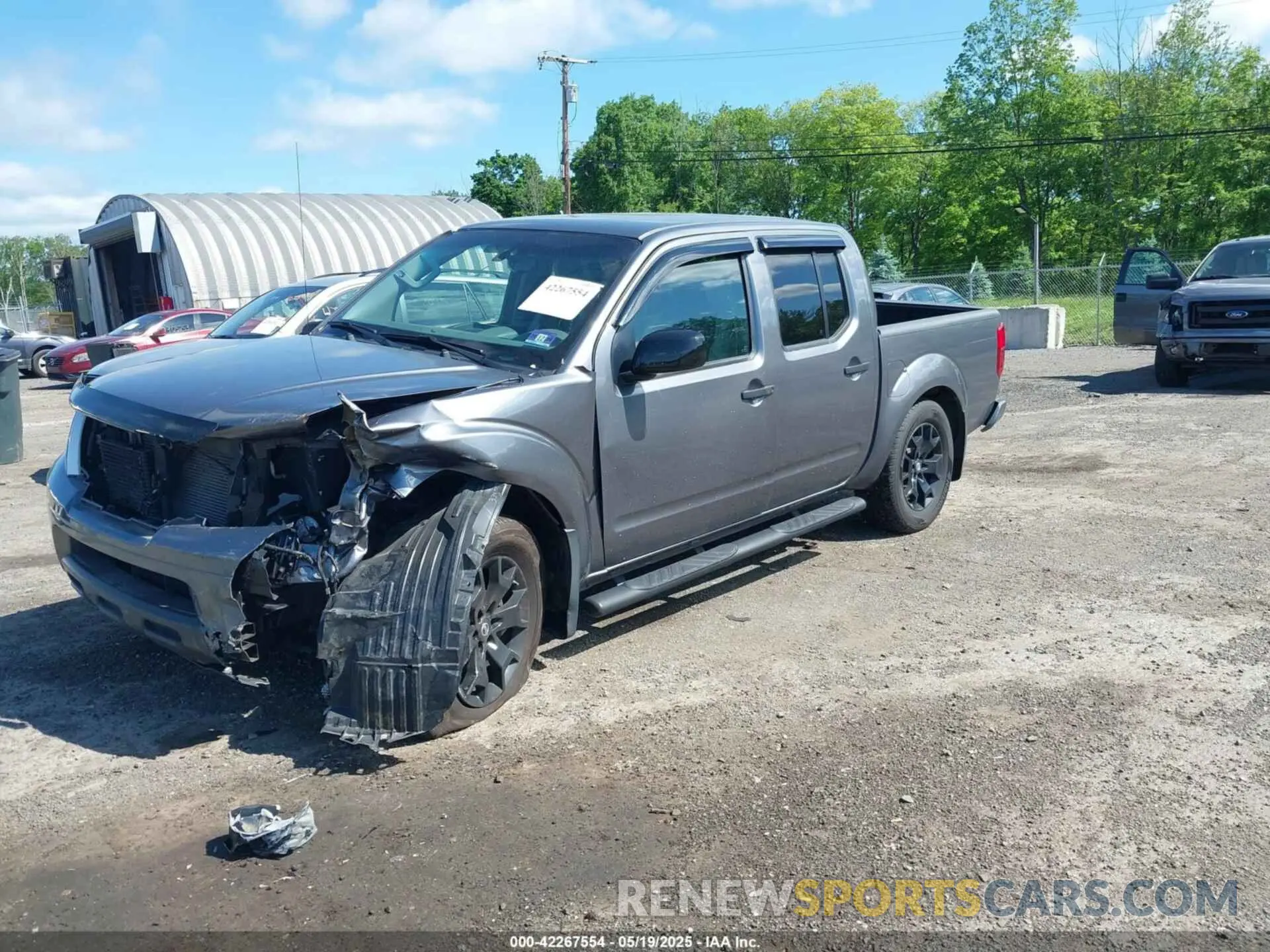 2 fotografías del automóvil dañado 1N6AD0EV3KN734051 NISSAN FRONTIER 2019