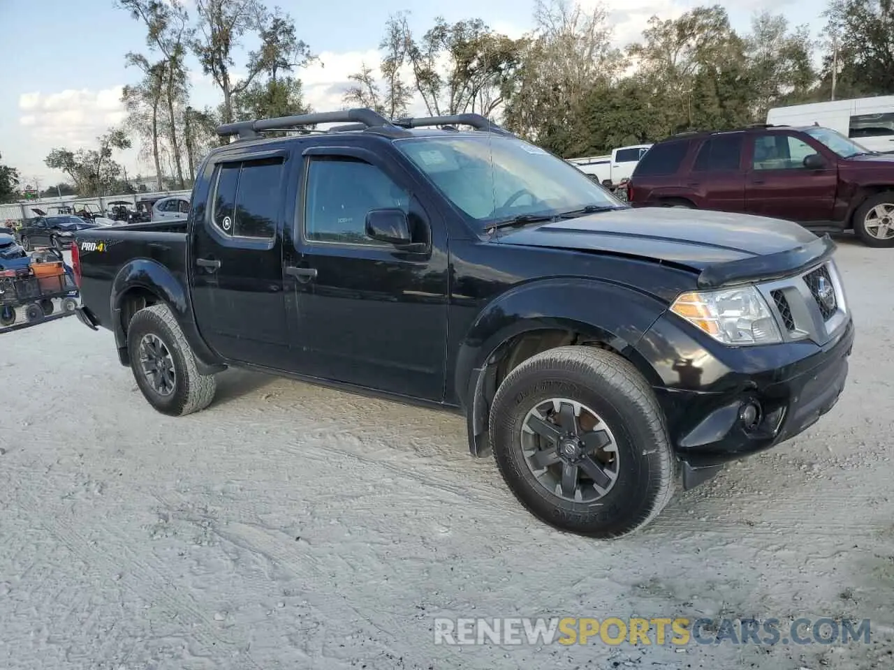 4 fotografías del automóvil dañado 1N6AD0EV3KN760634 NISSAN FRONTIER 2019