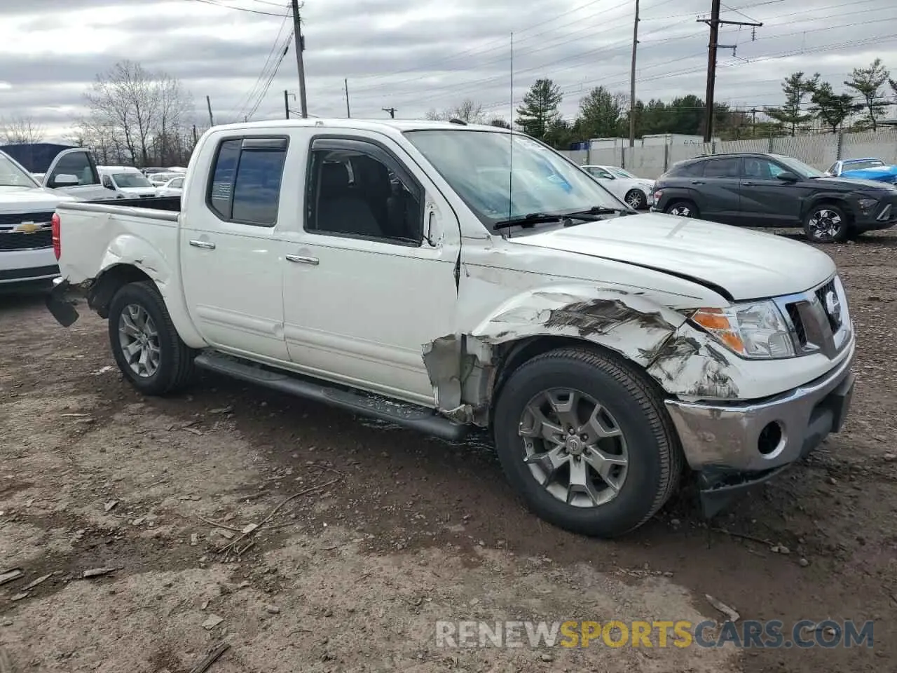 4 fotografías del automóvil dañado 1N6AD0EV3KN771486 NISSAN FRONTIER 2019