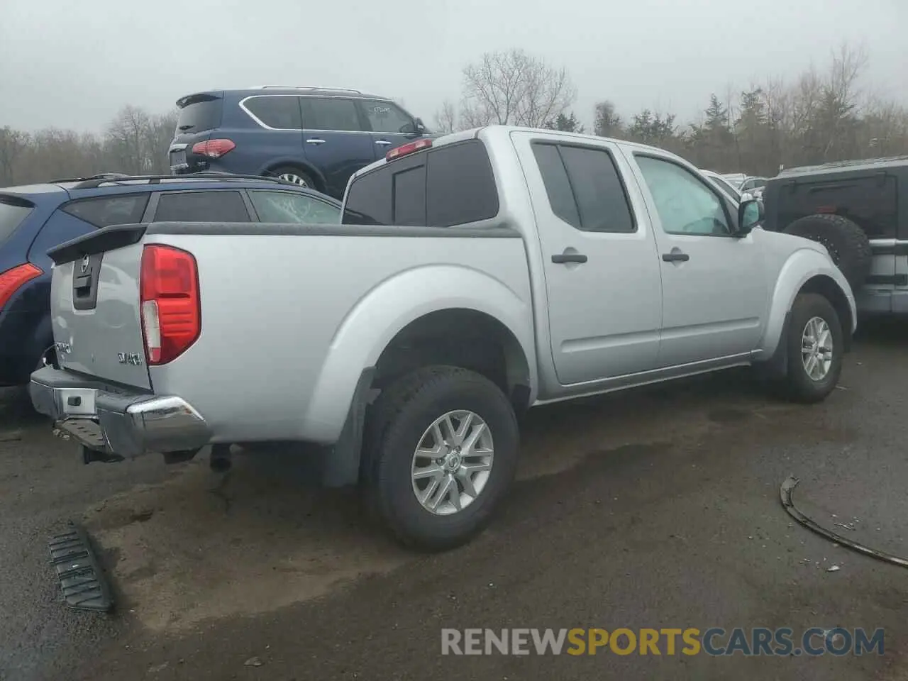 3 fotografías del automóvil dañado 1N6AD0EV4KN706694 NISSAN FRONTIER 2019