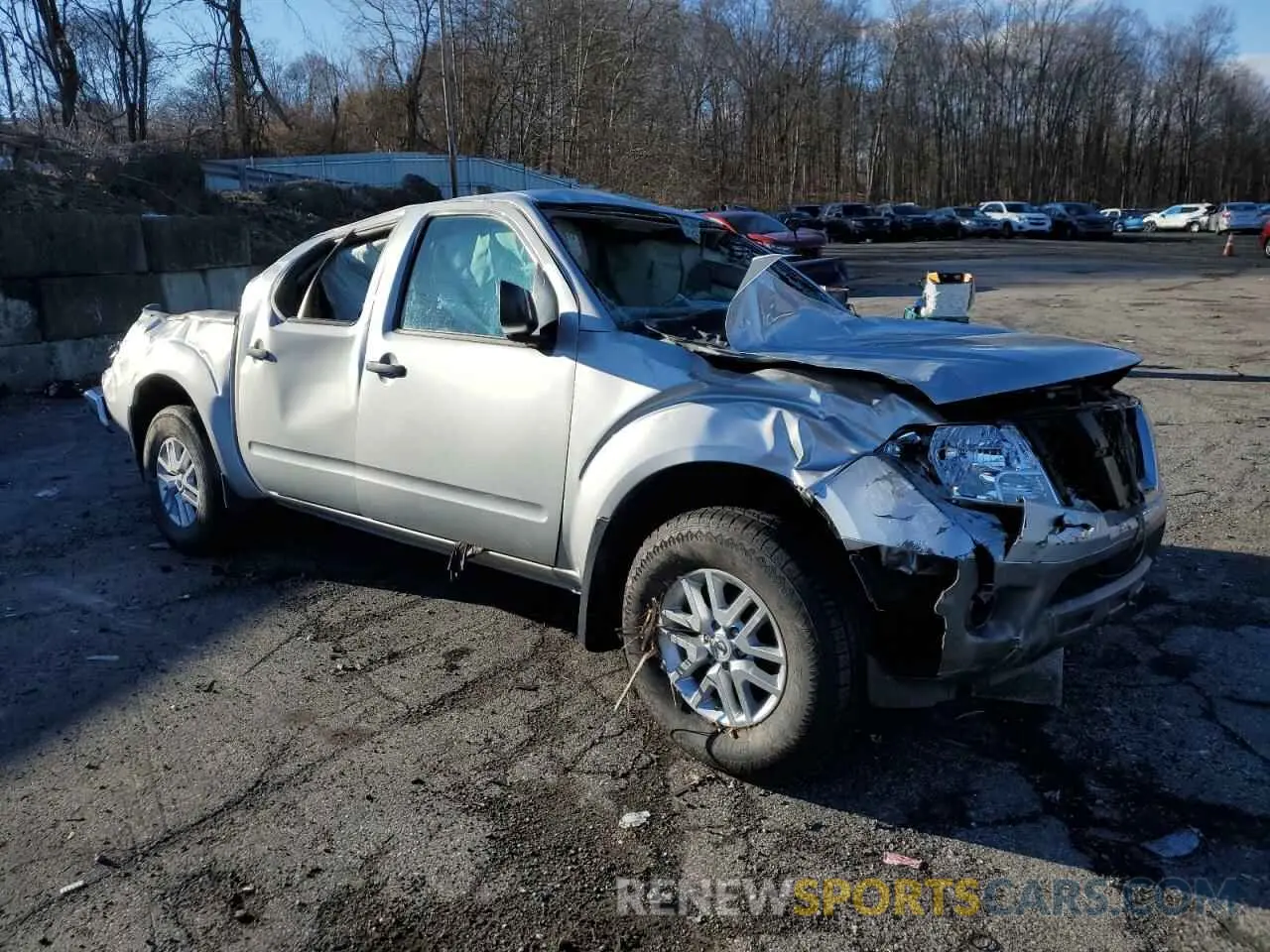 4 fotografías del automóvil dañado 1N6AD0EV5KN740711 NISSAN FRONTIER 2019