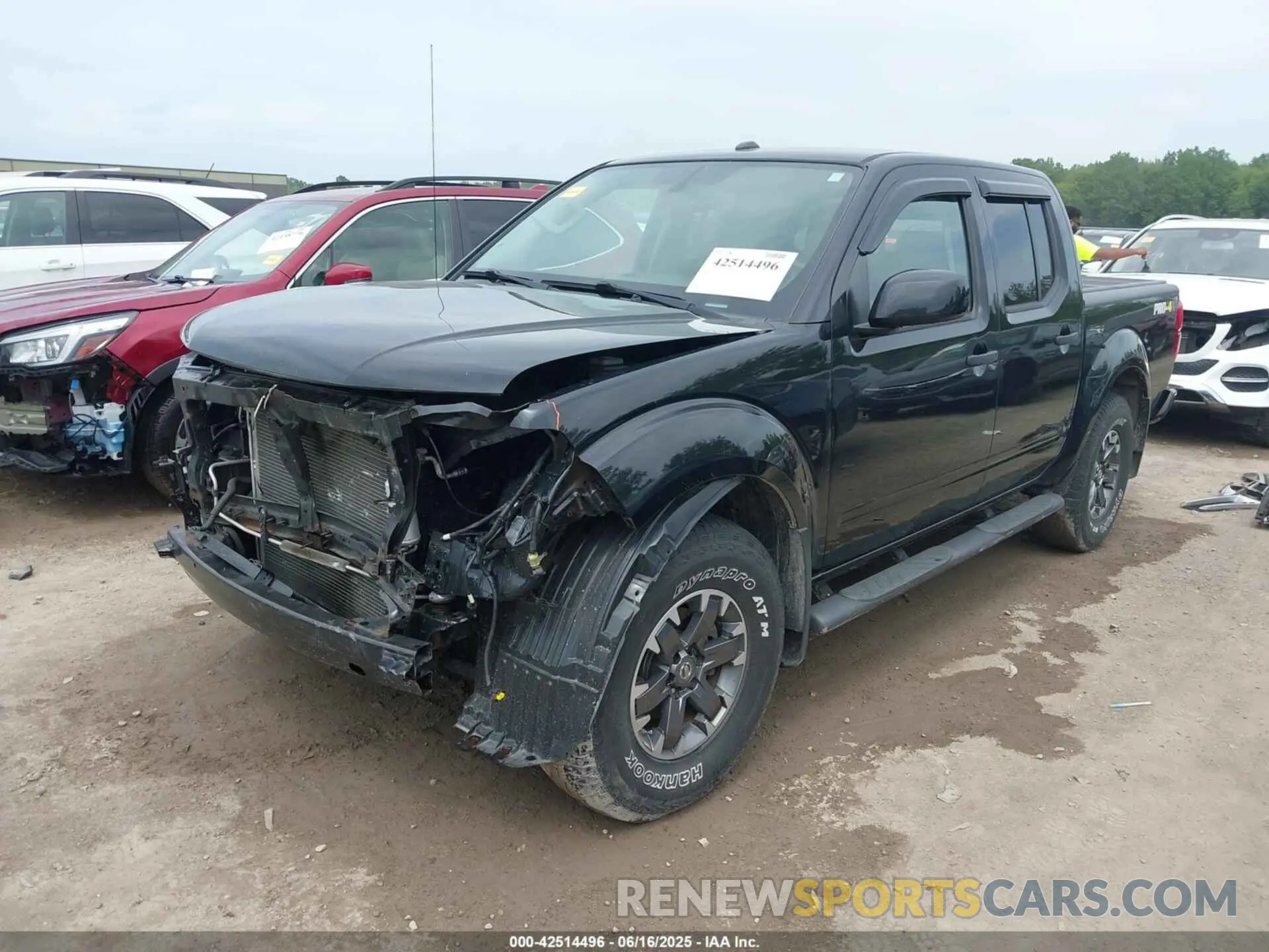 2 fotografías del automóvil dañado 1N6AD0EV6KN735193 NISSAN FRONTIER 2019